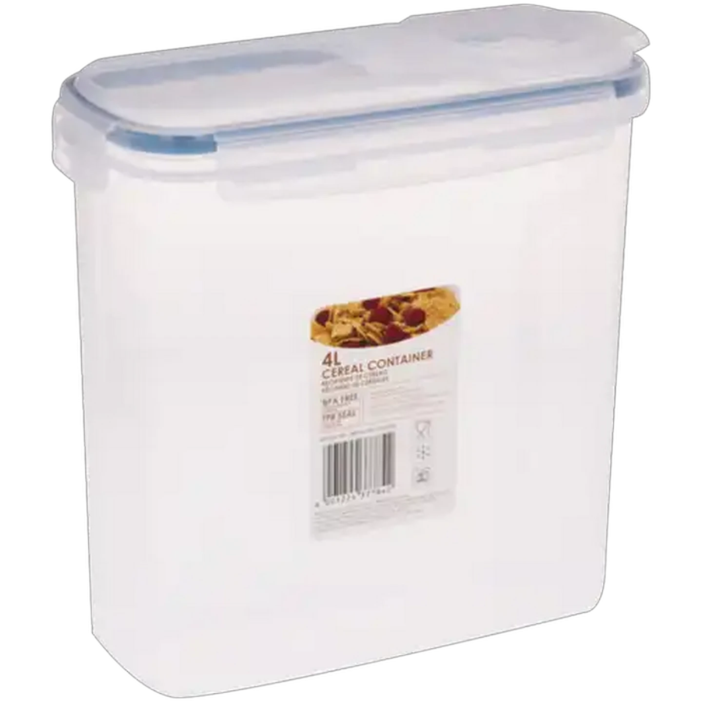 Image of Plastic Cereal Storage Container 4L