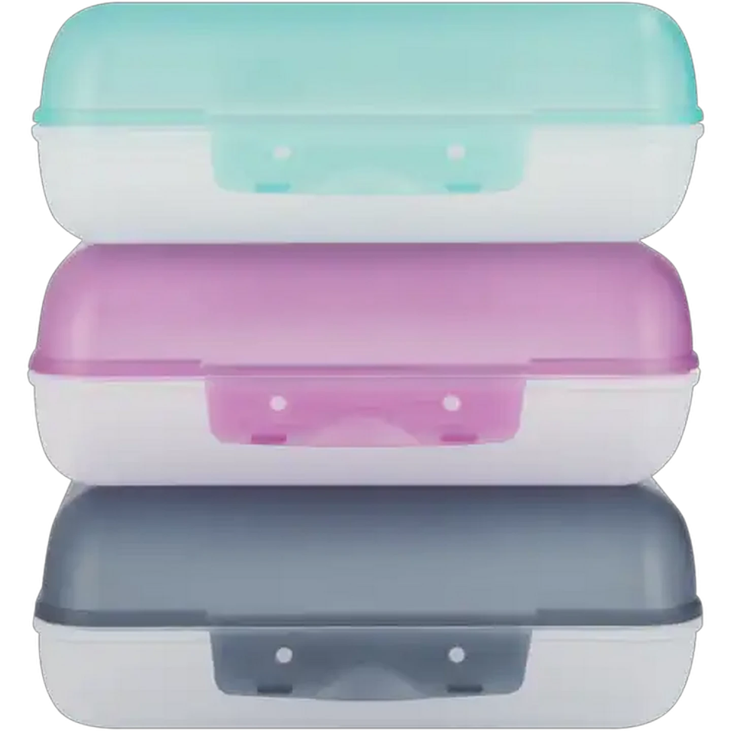 Image of Lunch Time Gelin Plastic Lunch Box (Colour May Vary)
