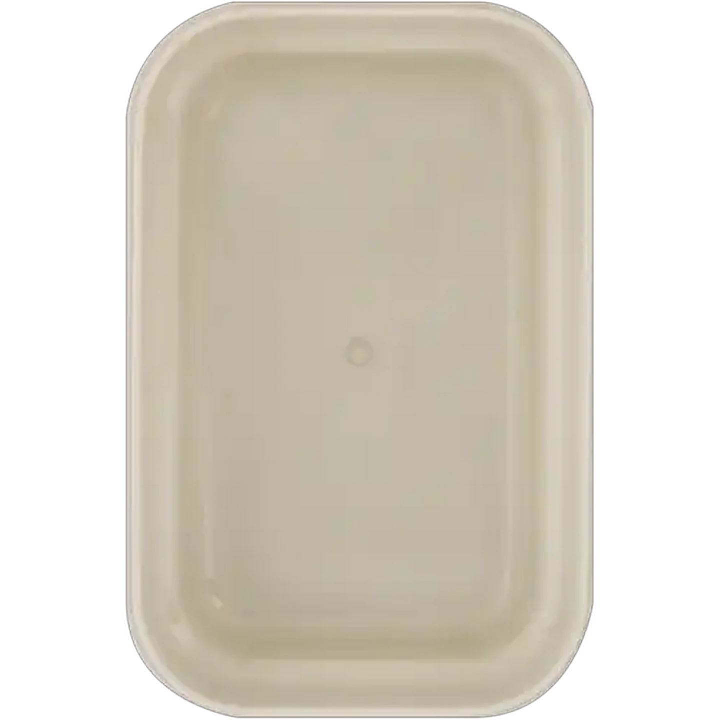 Image of Micropro Beige Microwave Safe Rectangular Food Storage Container Set 2 x 450ml