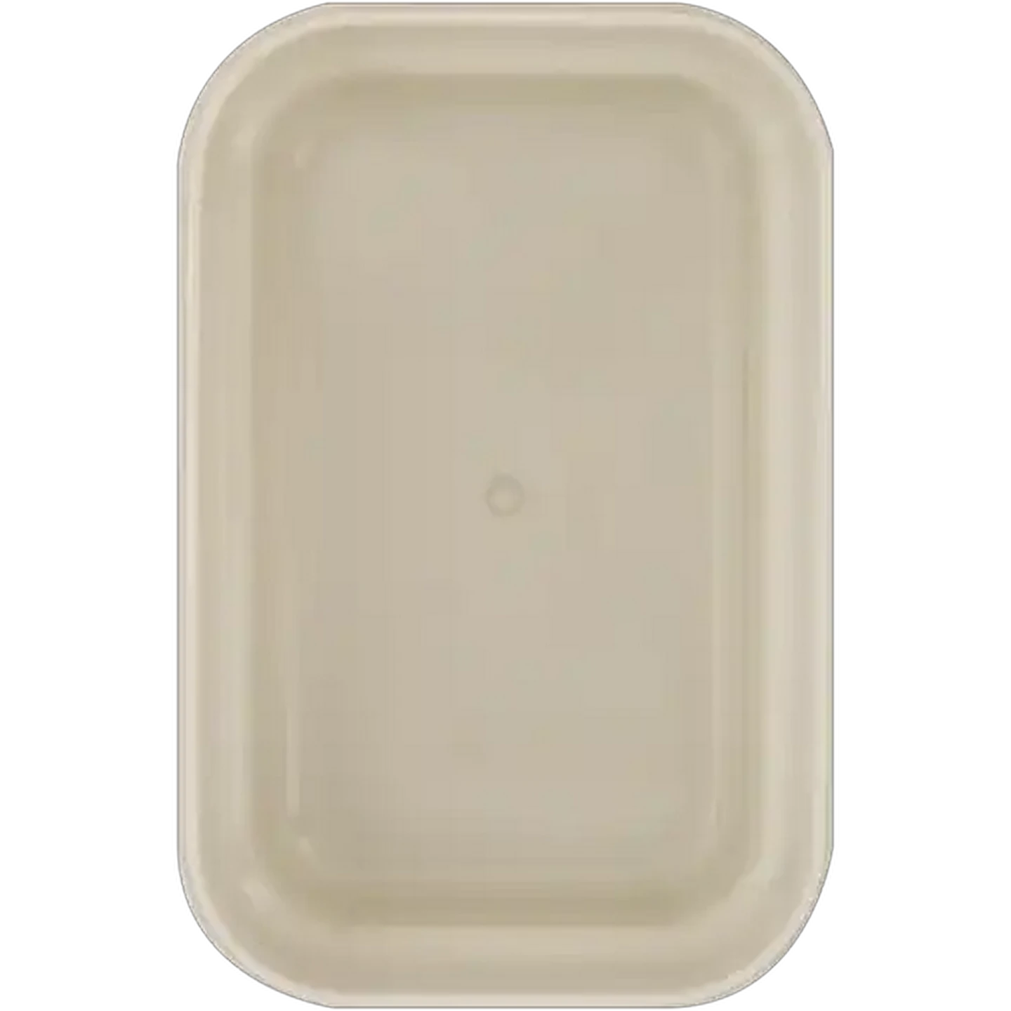 Image of Micropro Beige Microwave Safe Rectangular Food Storage Container Set 2 x 450ml