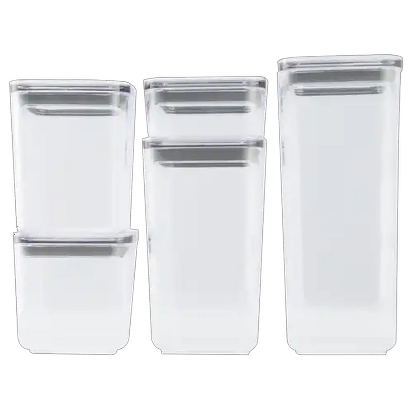 Image of Millor Clear Canister 5 Piece