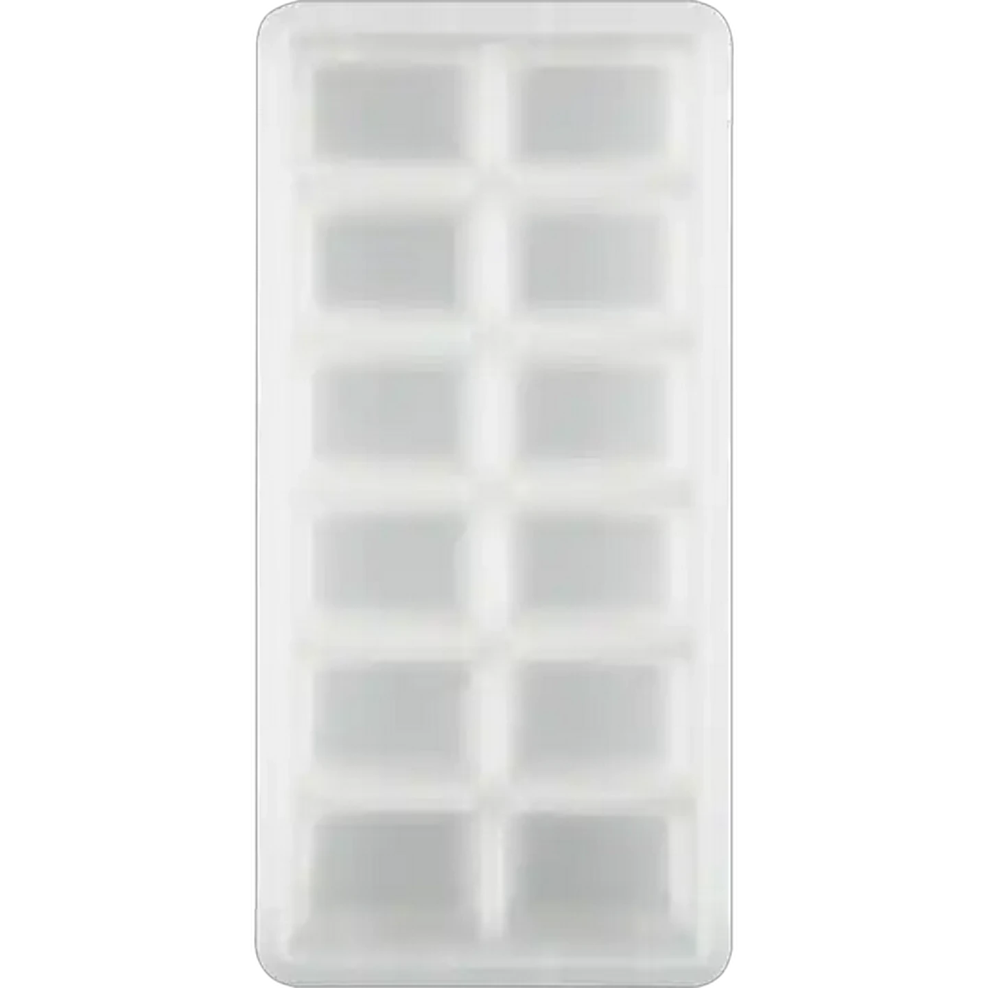 Image of Basics White Plastic Ice Cube Trays 2-Pack