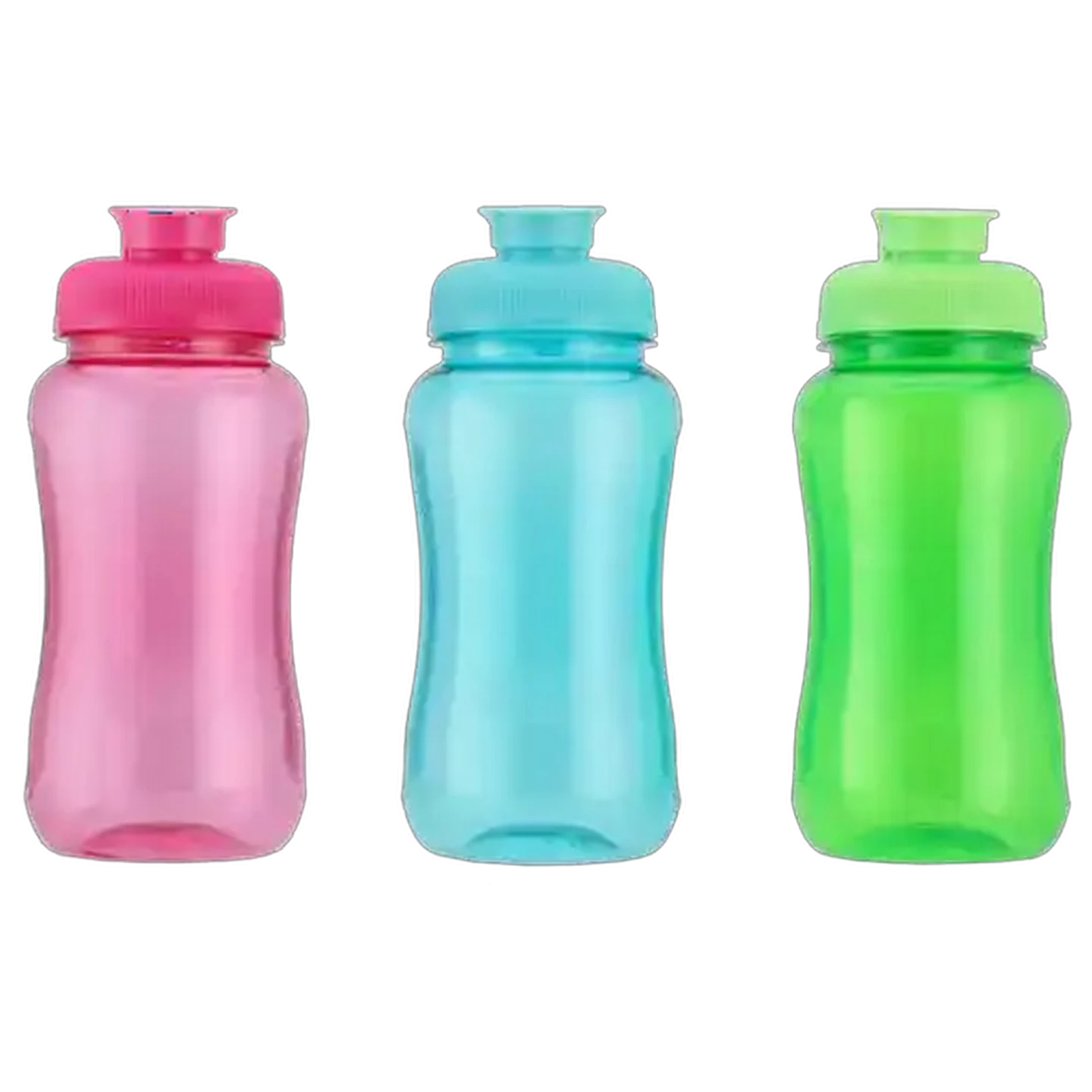 Image of Flip Cap Small PET Bottle 500ml (Colour May Vary)