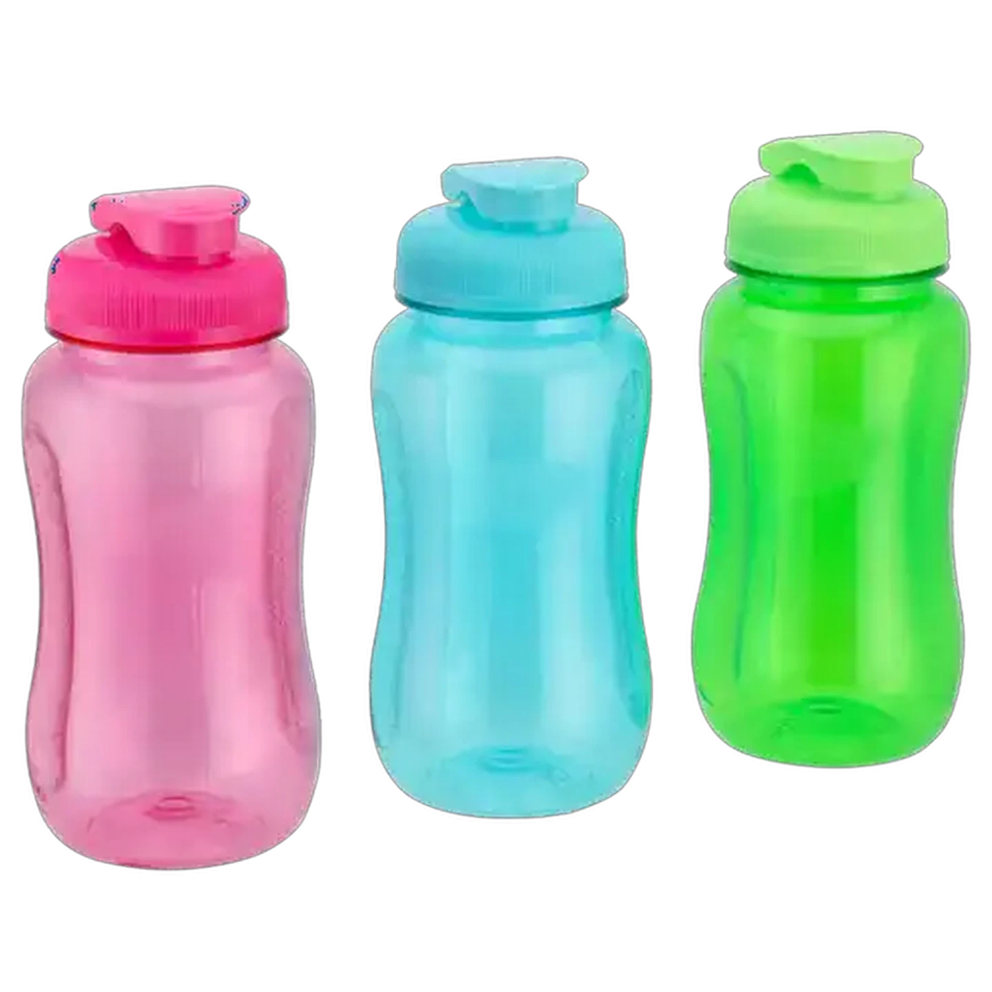 Image of Flip Cap Small PET Bottle 500ml (Colour May Vary)