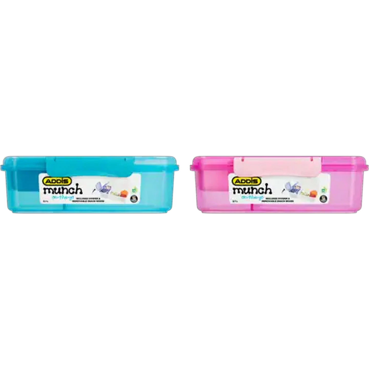 Image of ADDIS Munch On-The-Go Lunchbox 2.1L (Colour May Vary)