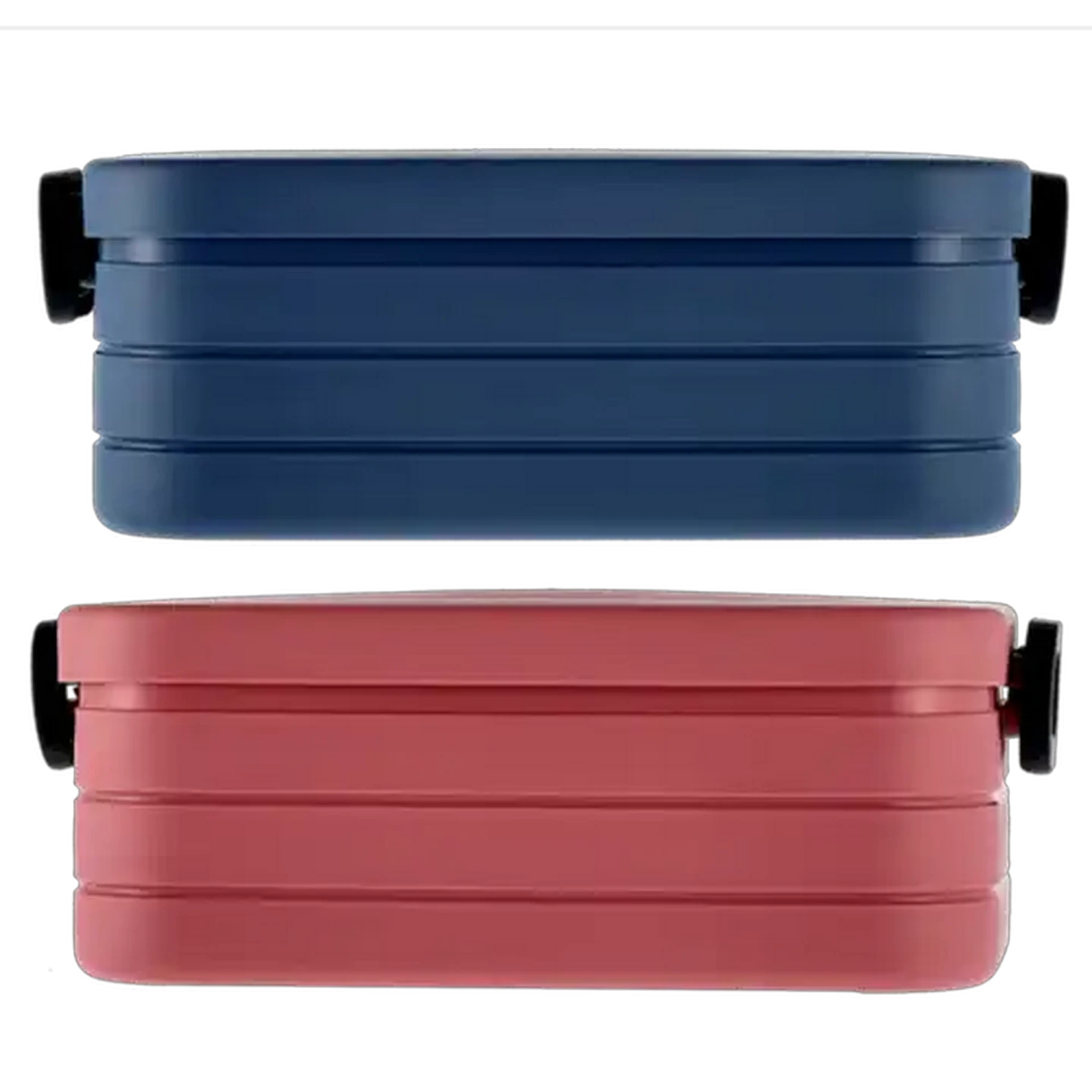 Image of Plastic Bento 3-Compartment Lunch Box 900ml (Colour May Vary)