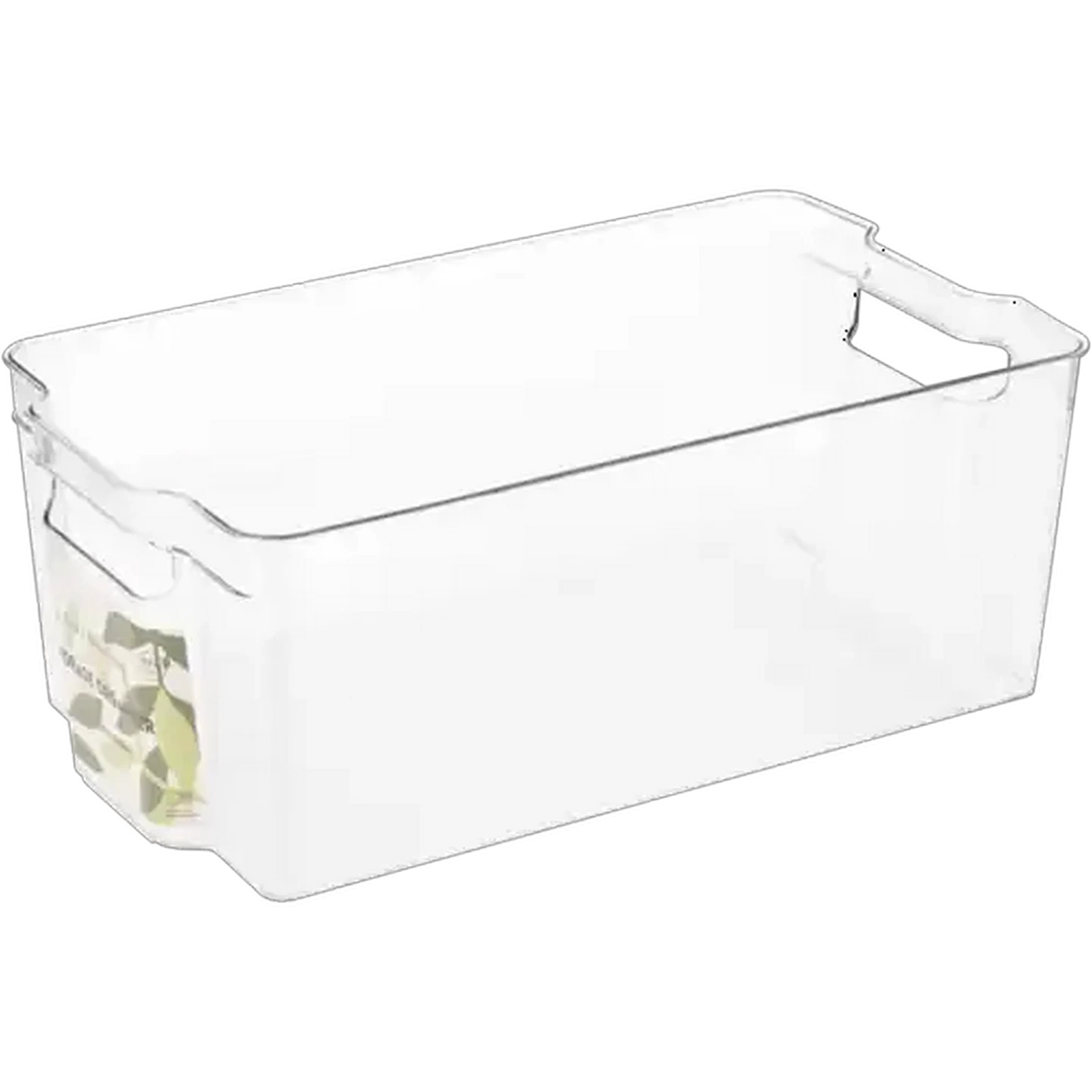 Image of Fridge & Pantry Large Clear Plastic Storage Organiser
