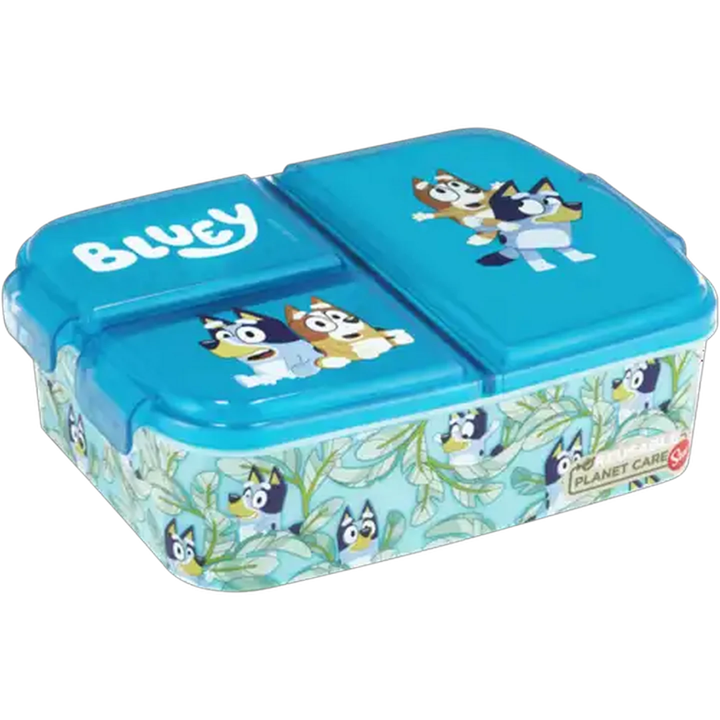Image of Bluey Plastic Compartment Lunch Box