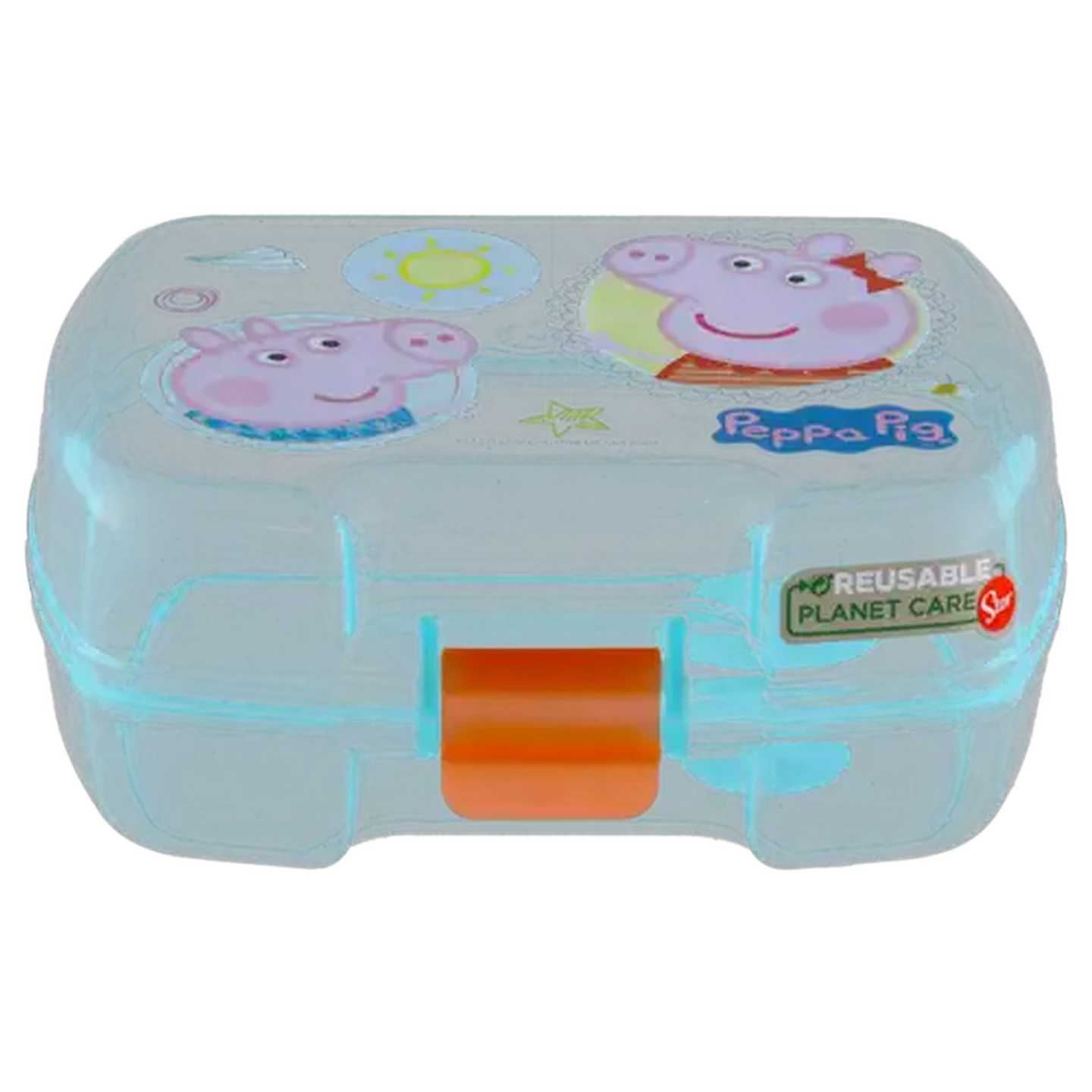 Image of Peppa Pig Blue Premium Lunch Box