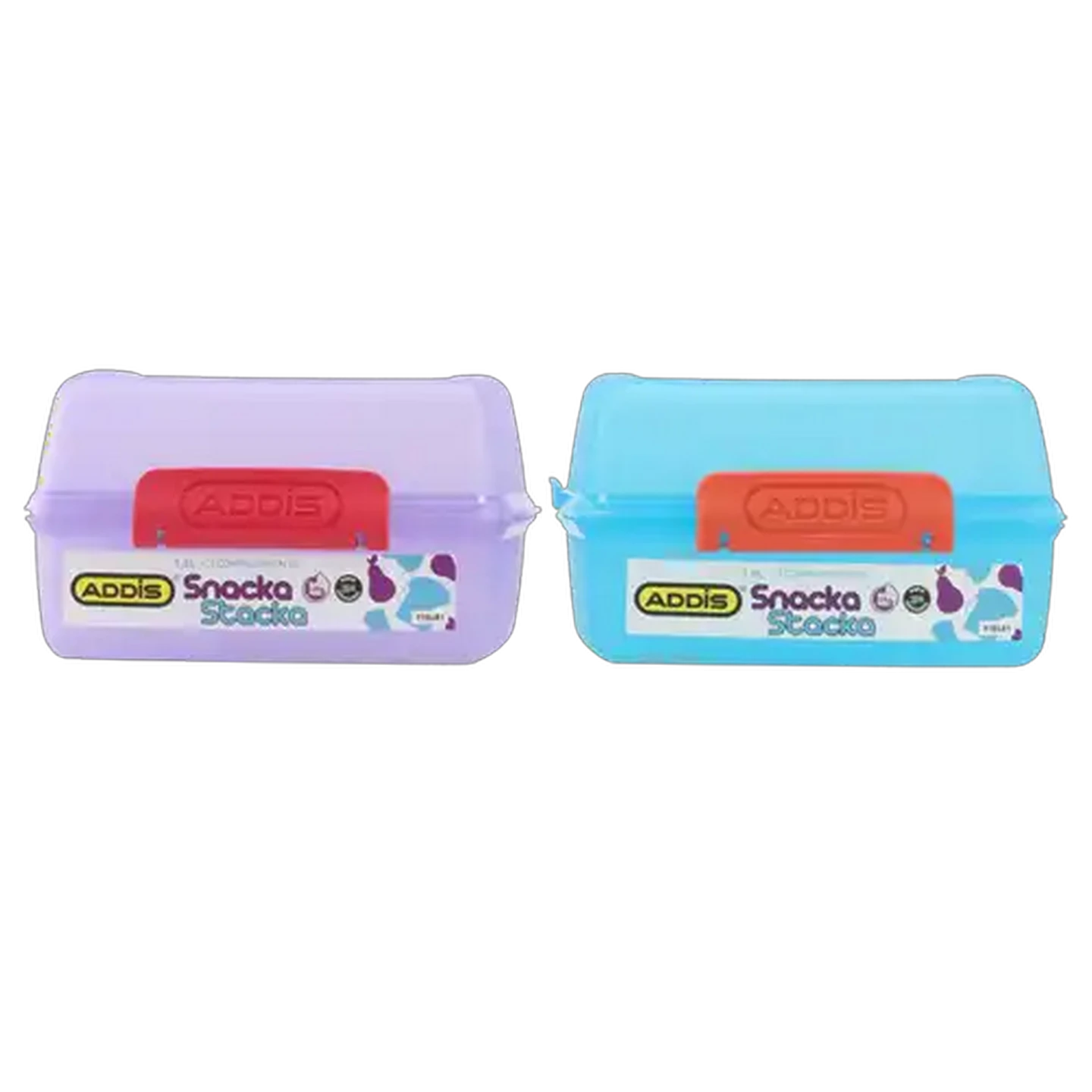 Image of ADDIS Snacka Stacka Lunch Box 1.8L (Colour May Vary)