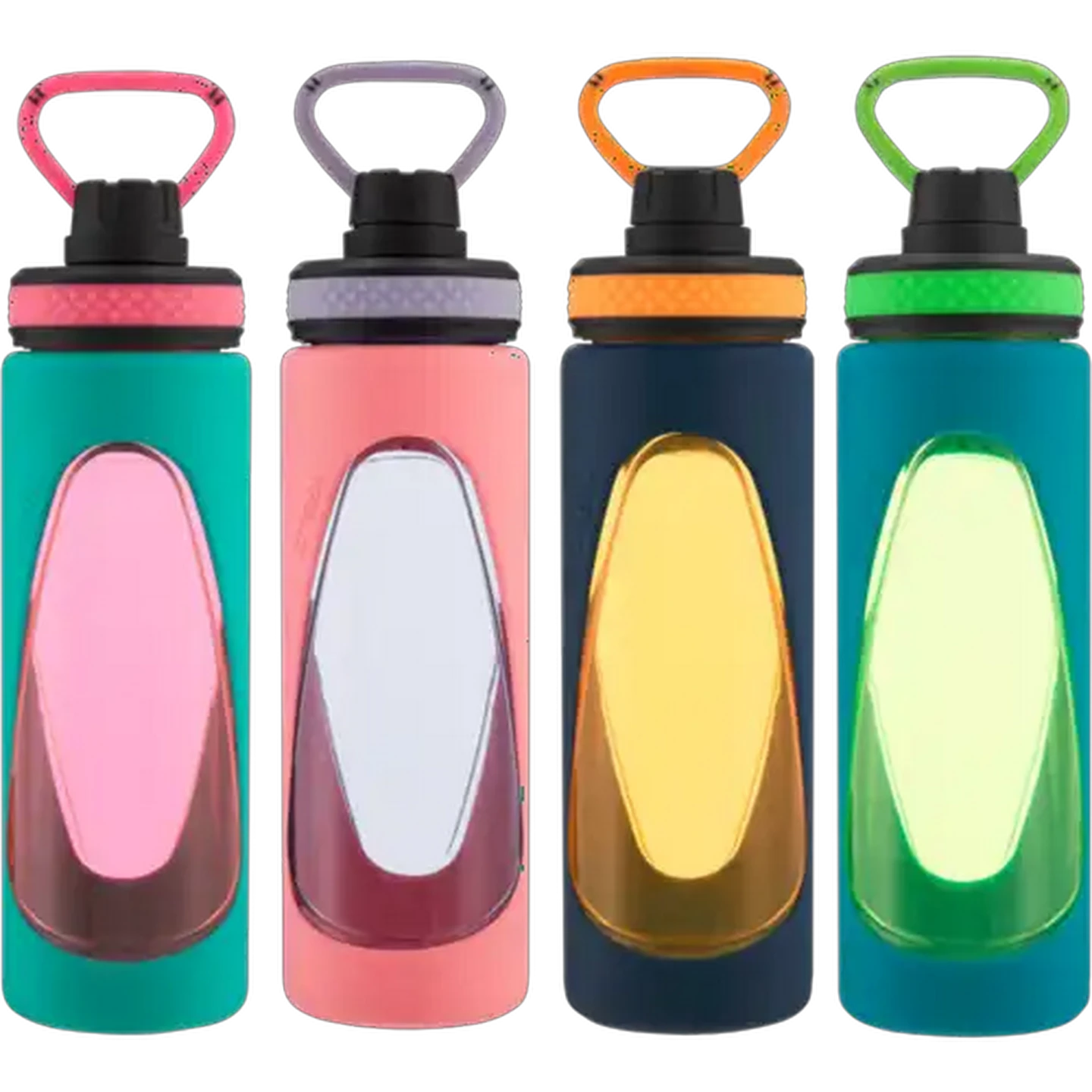 Image of Smash Active Tritan With Silicone Bottle 750ml (Colour May Vary)