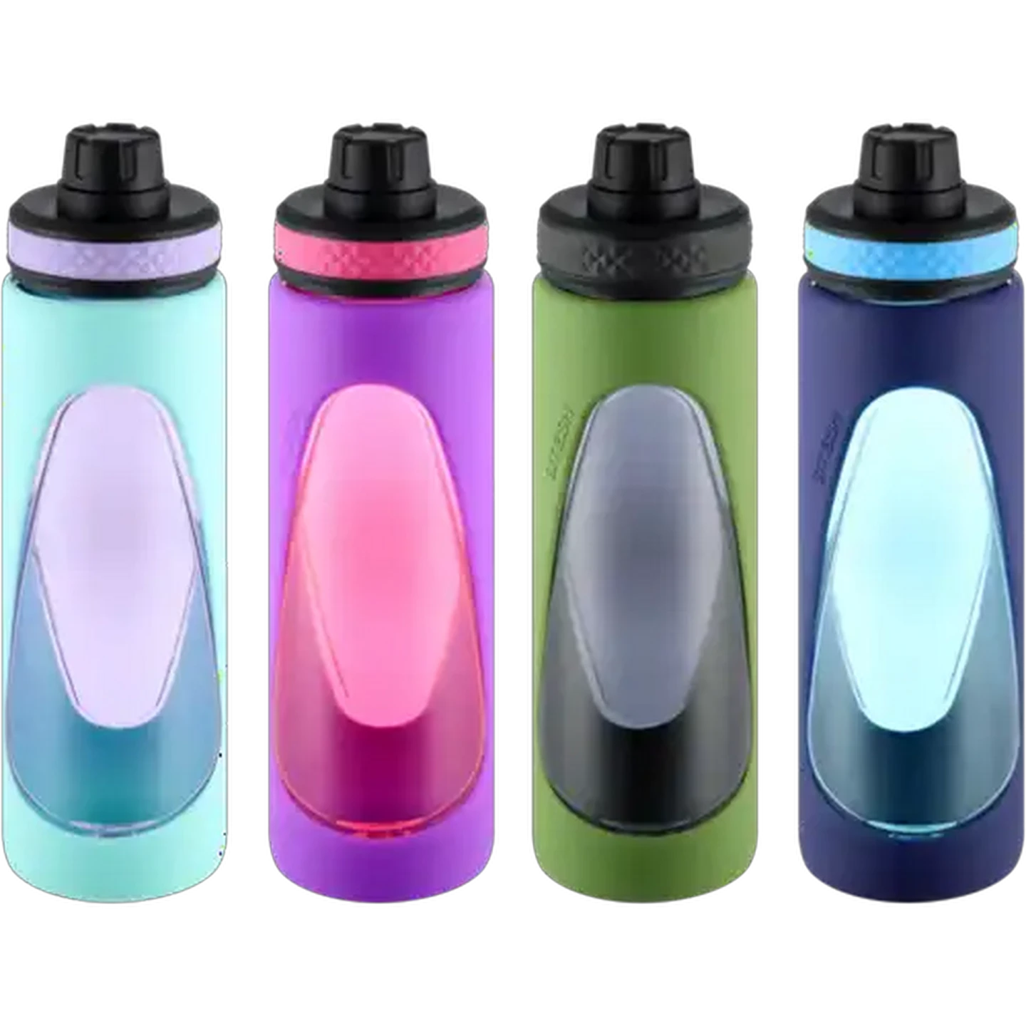 Image of Smash Active Tritan With Silicone Bottle 750ml (Colour May Vary)