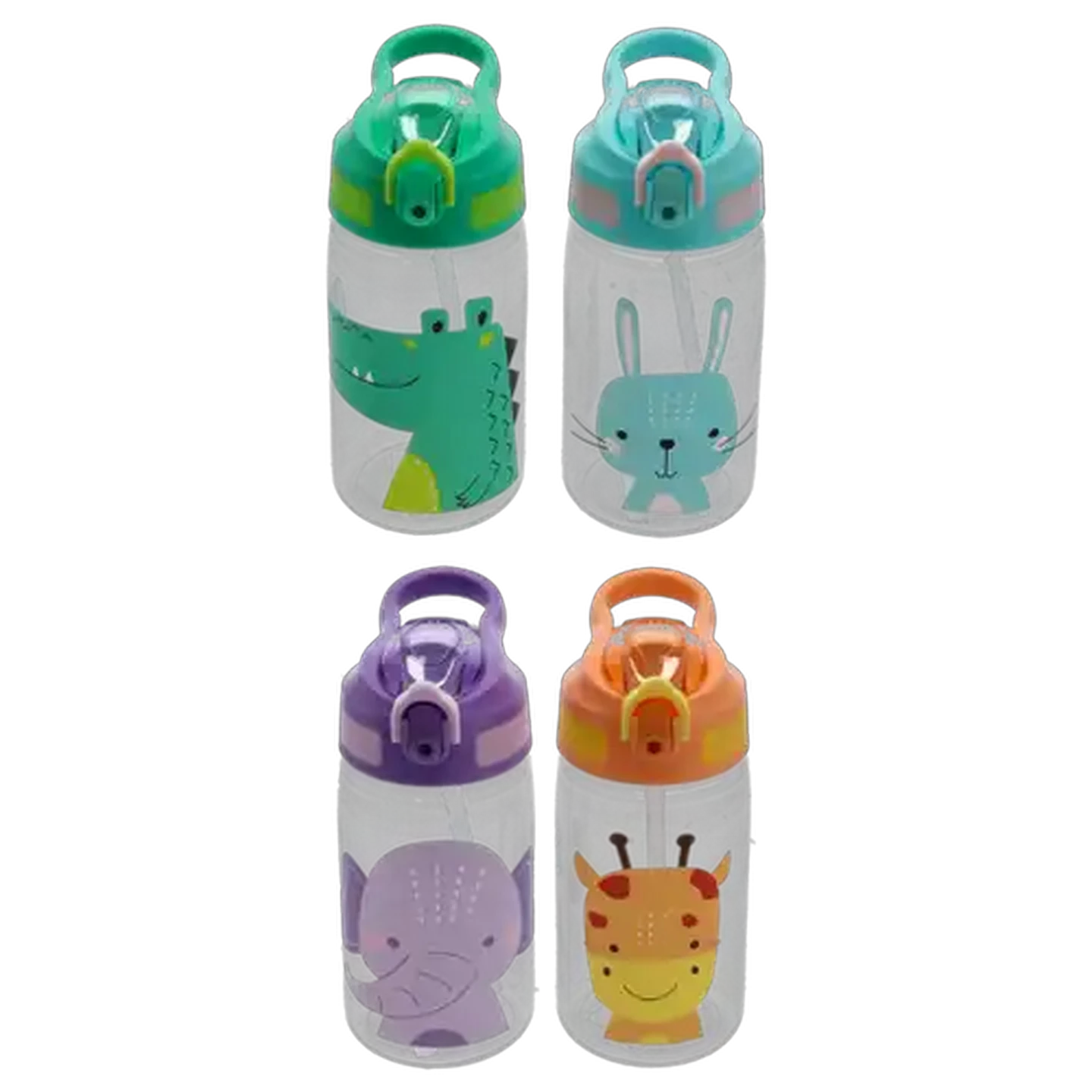 Image of Animals Plastic Kids' Bottle 500ml (Design May Mary)