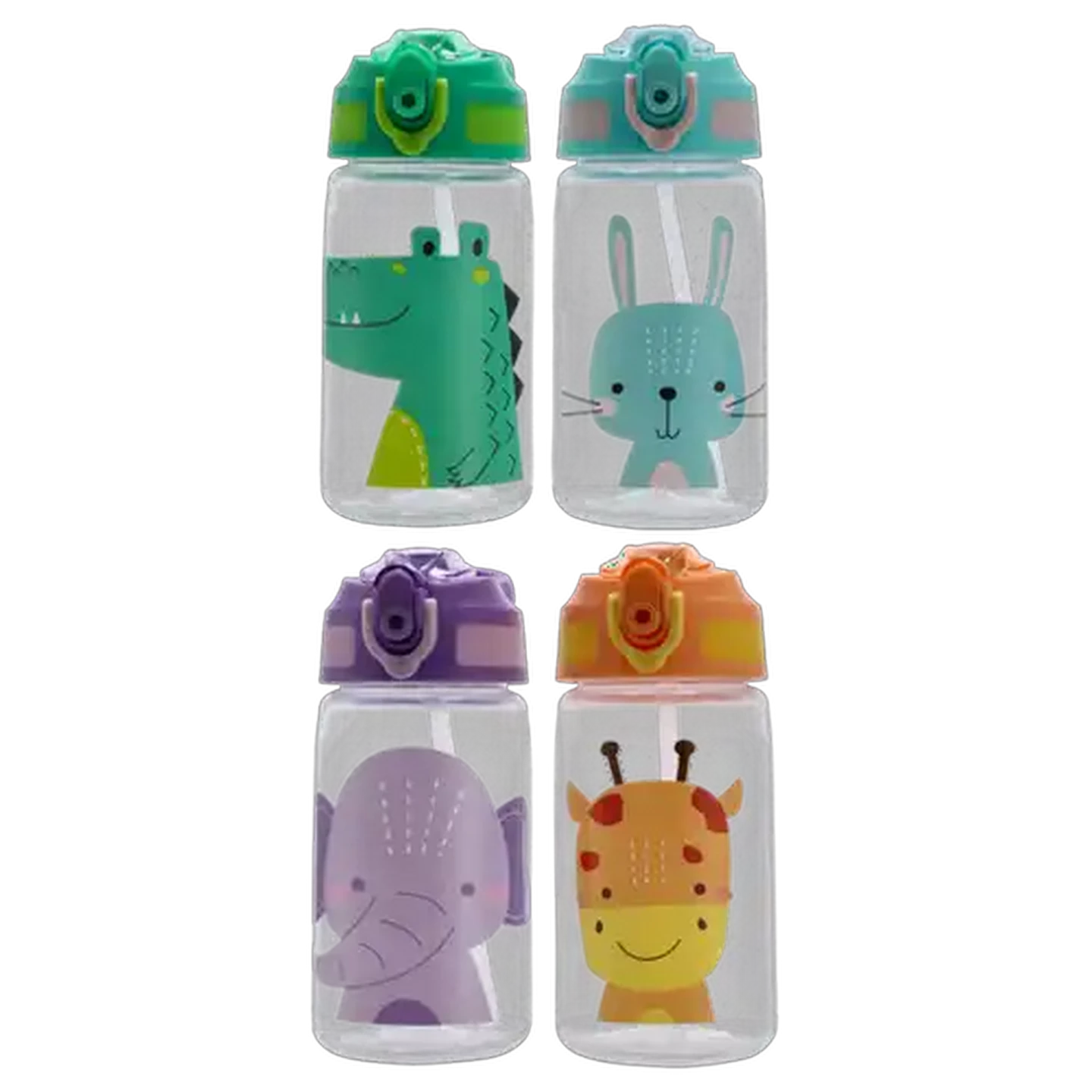 Image of Animals Plastic Kids' Bottle 500ml (Design May Mary)