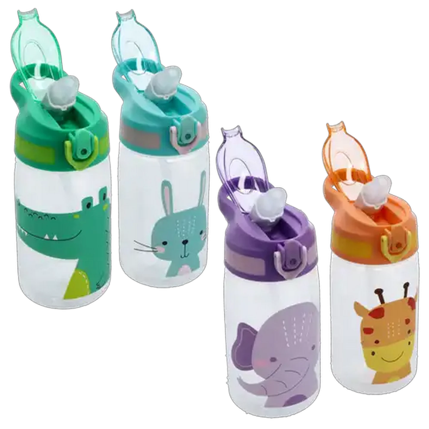 Image of Animals Plastic Kids' Bottle 500ml (Design May Mary)