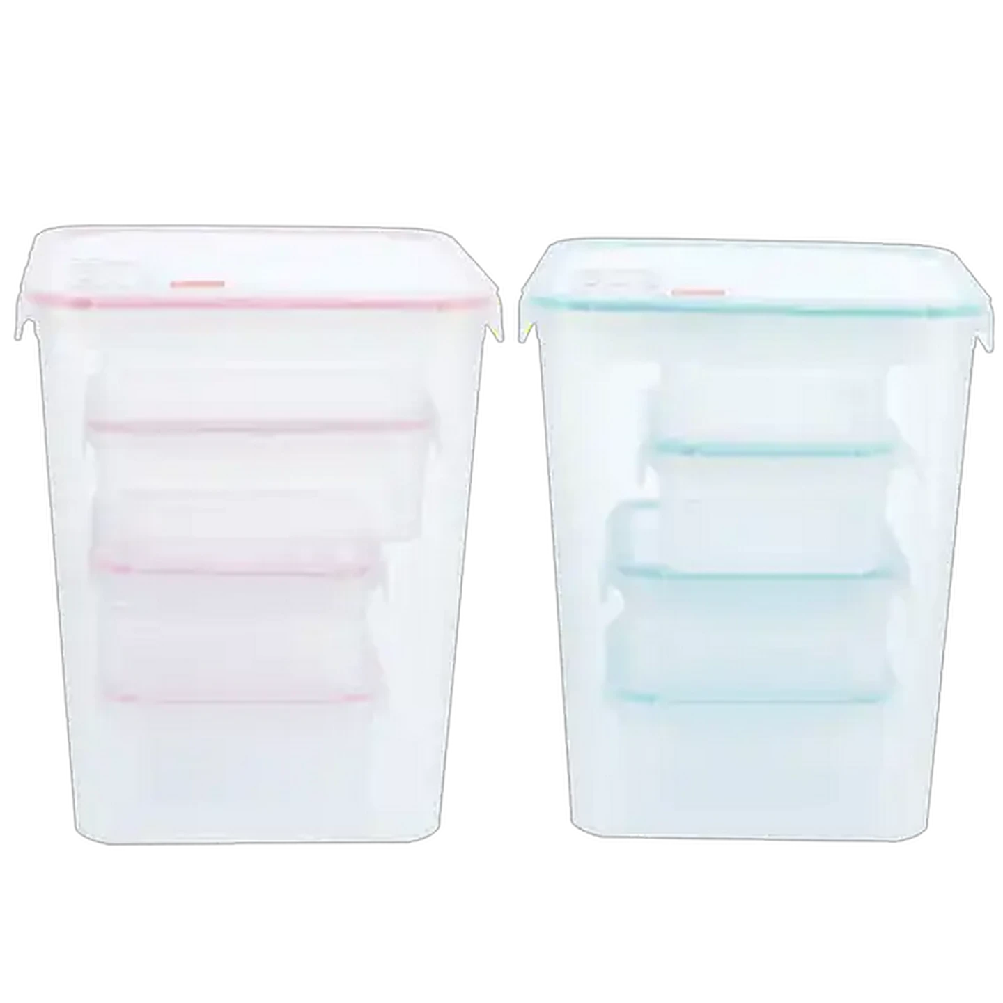 Image of Food Storage Container Set 9 Piece (Colour May Vary)