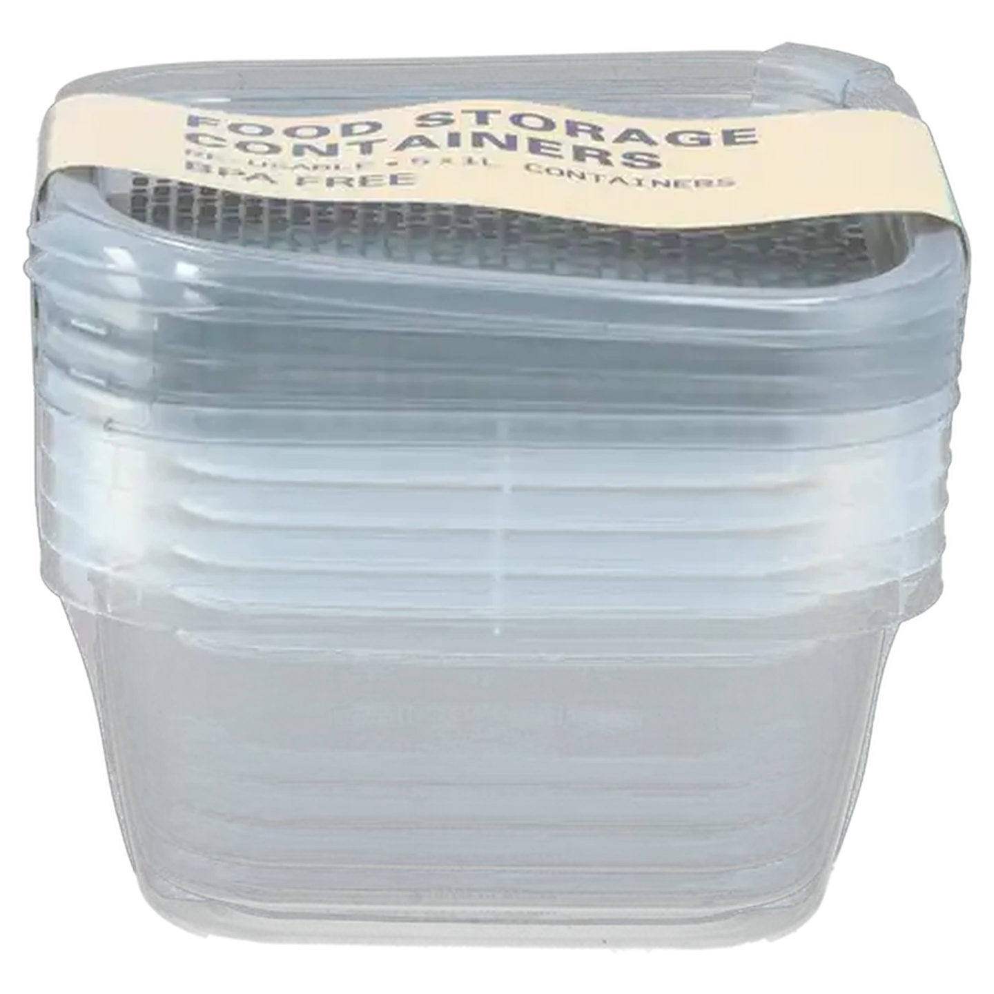 Image of Reusable Food Storage Container Set 5-Pack