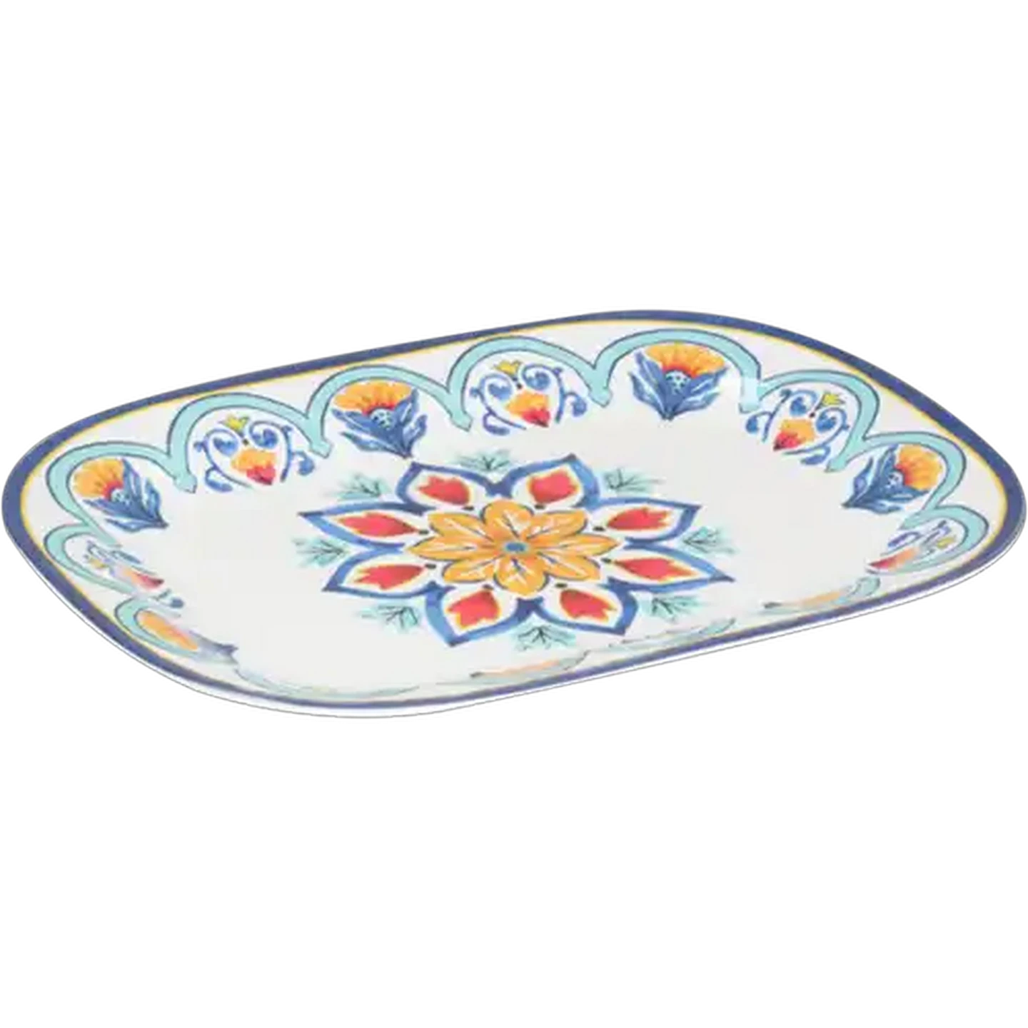 Image of Mediterranean Melamine Tray 43 x 32cm