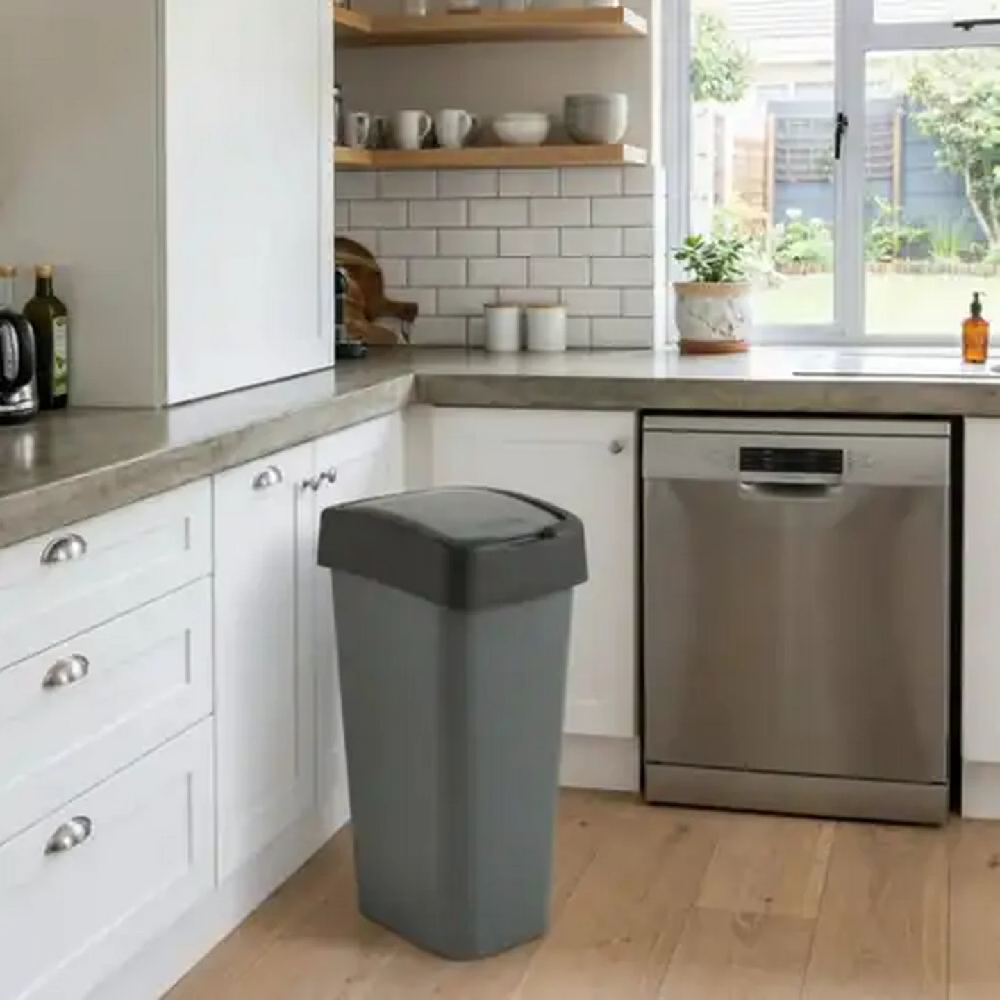 Image of ADDIS Plastic Swing 'n Lift Bin 50L