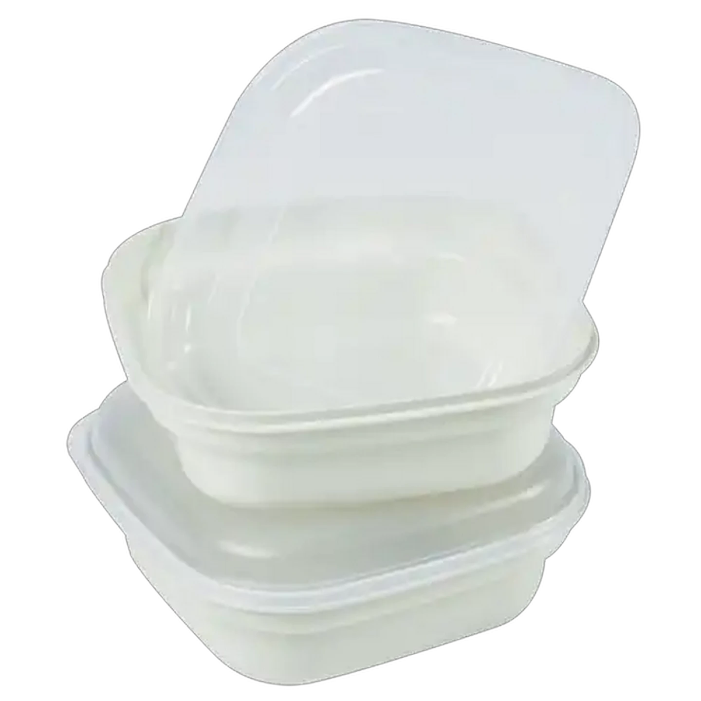 Image of Micropro Square Plastic Food Storage Container Set 2 Piece
