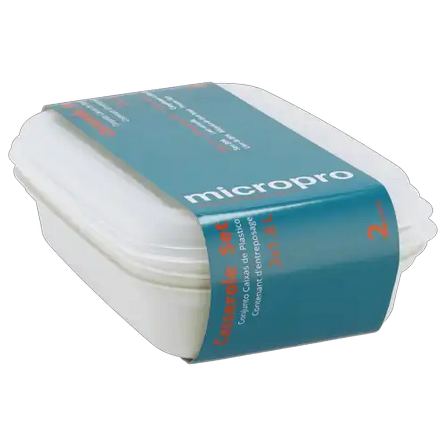 Image of Micropro Rectangular Casserole 1.8L Set