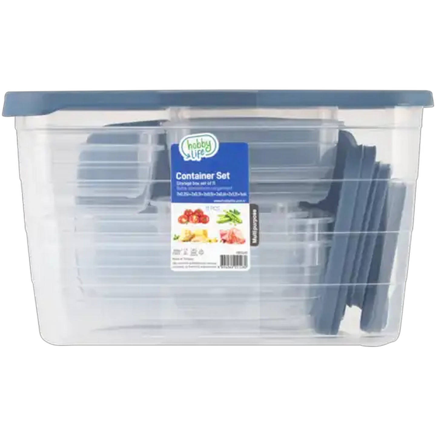 Image of Hobby Life Container Set 11 Piece (Colour May Vary)