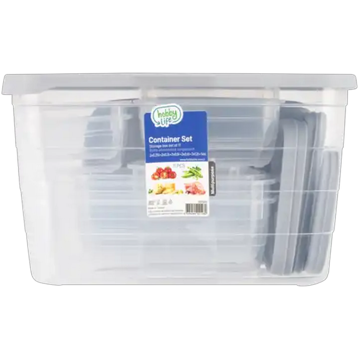 Image of Hobby Life Container Set 11 Piece (Colour May Vary)