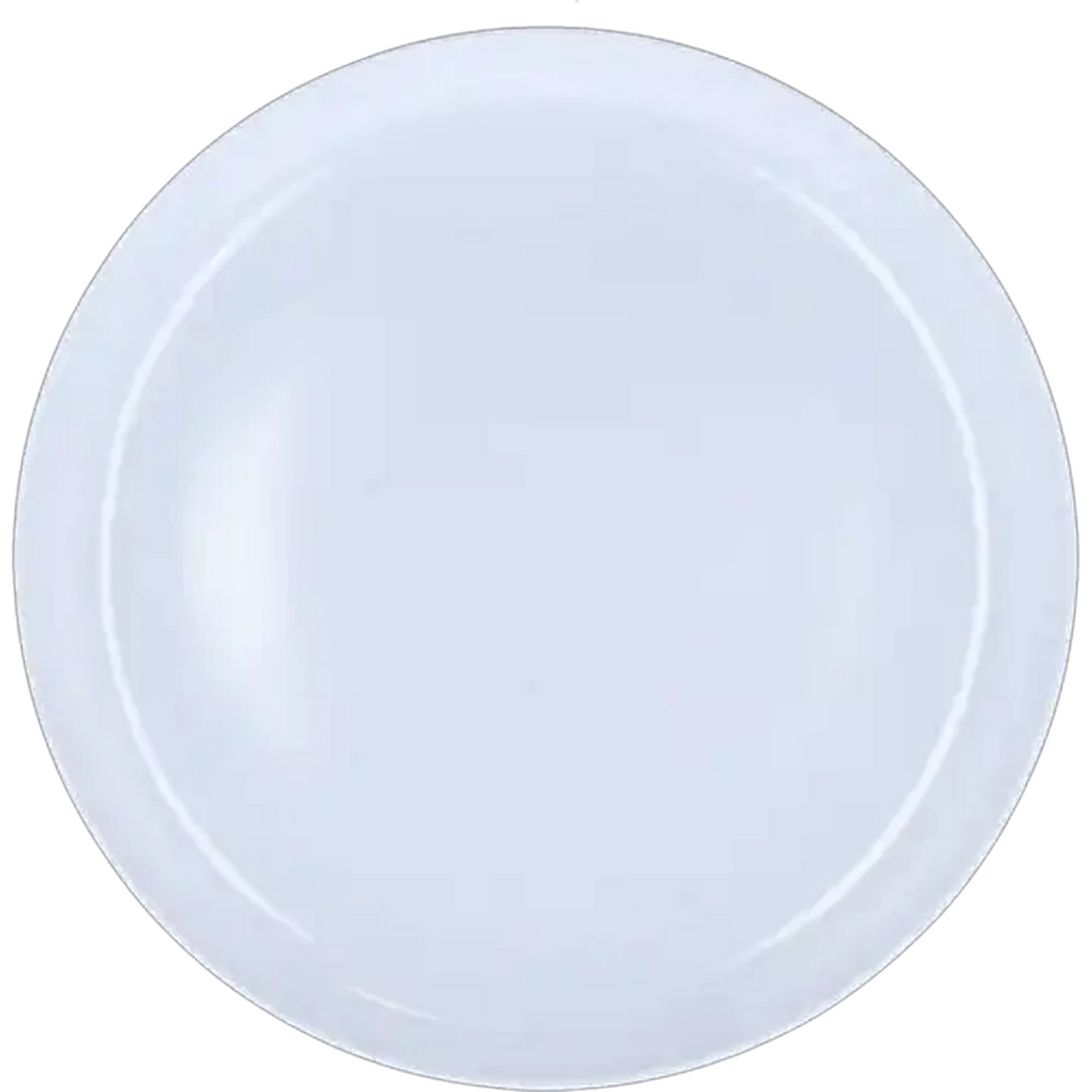 Image of Earth Tone White Melamine Dinner Plate