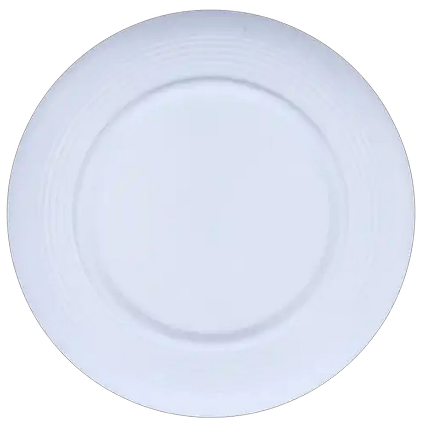Image of Earth Tone White Melamine Dinner Plate