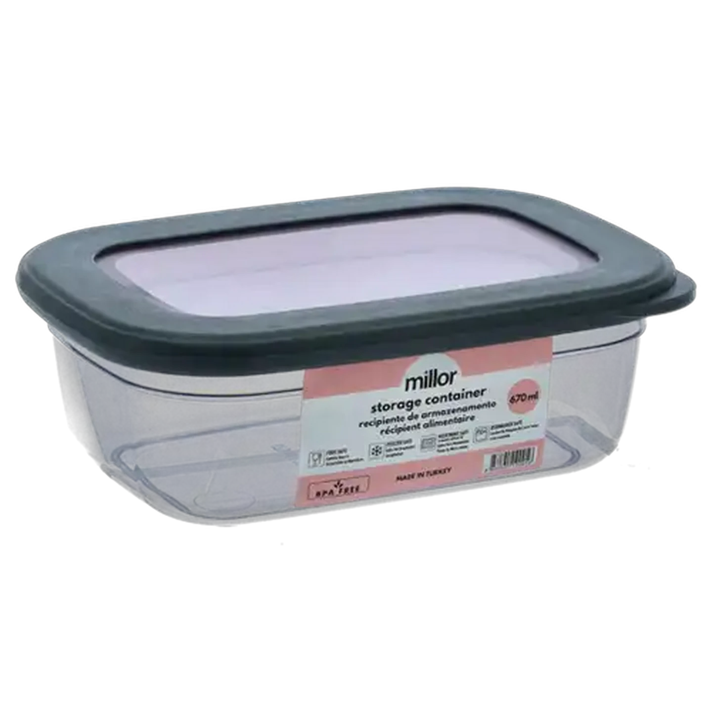Image of Millor Plastic Container 670ml