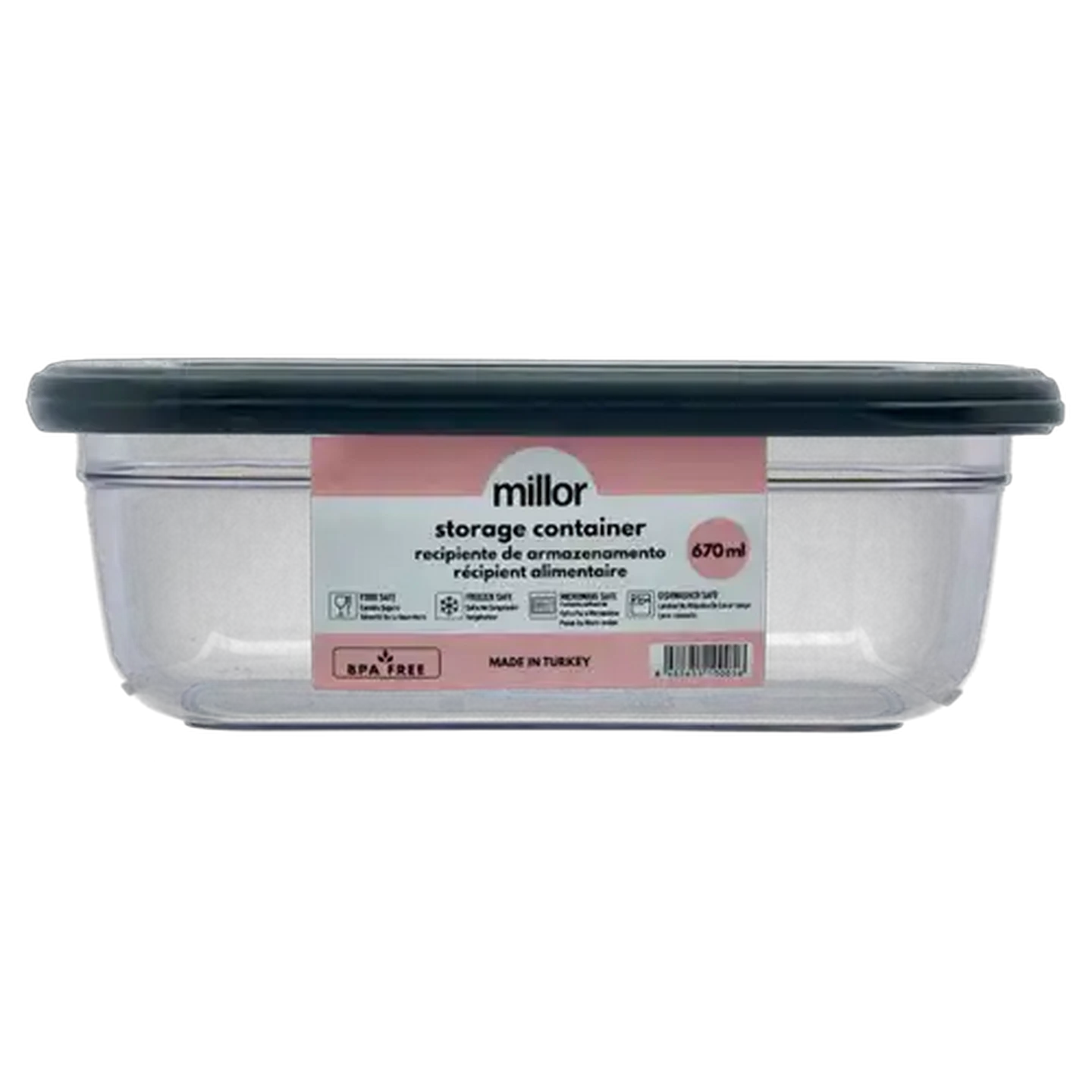 Image of Millor Plastic Container 670ml