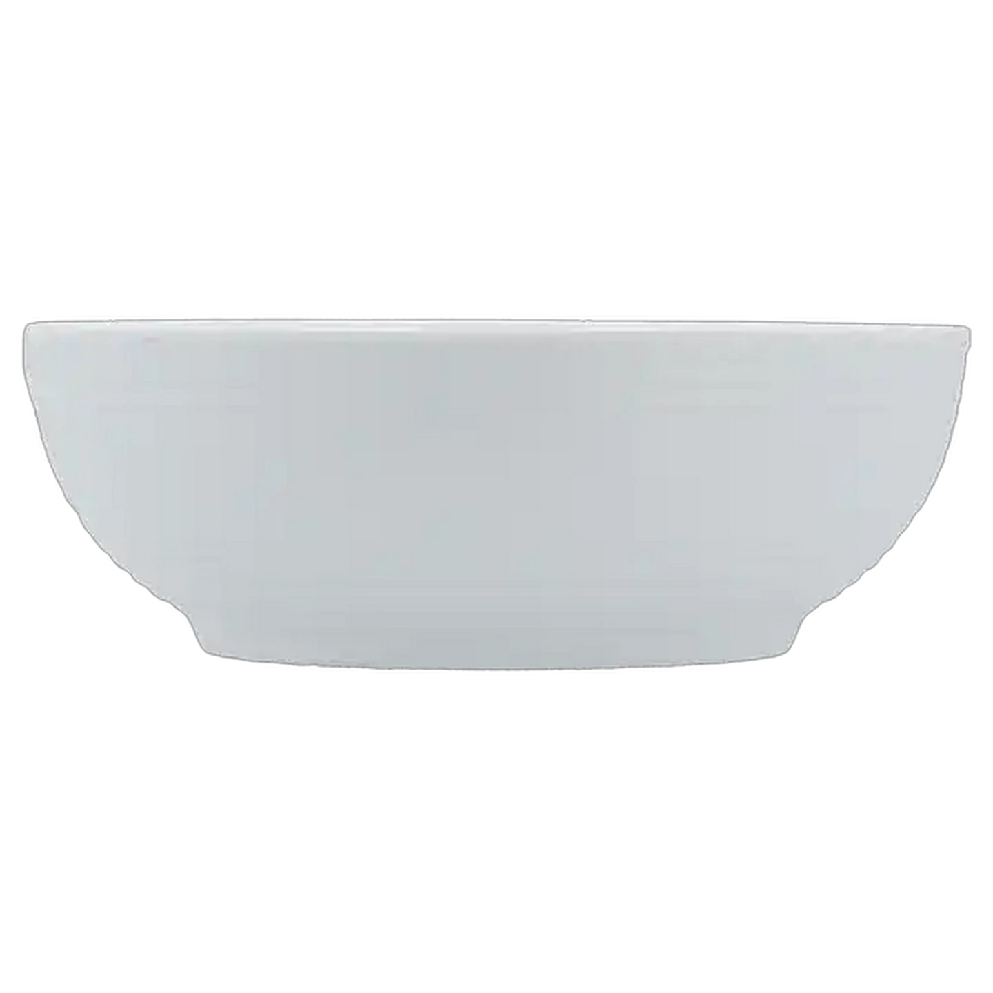 Image of Earth Tone White Melamine Small Salad Bowl
