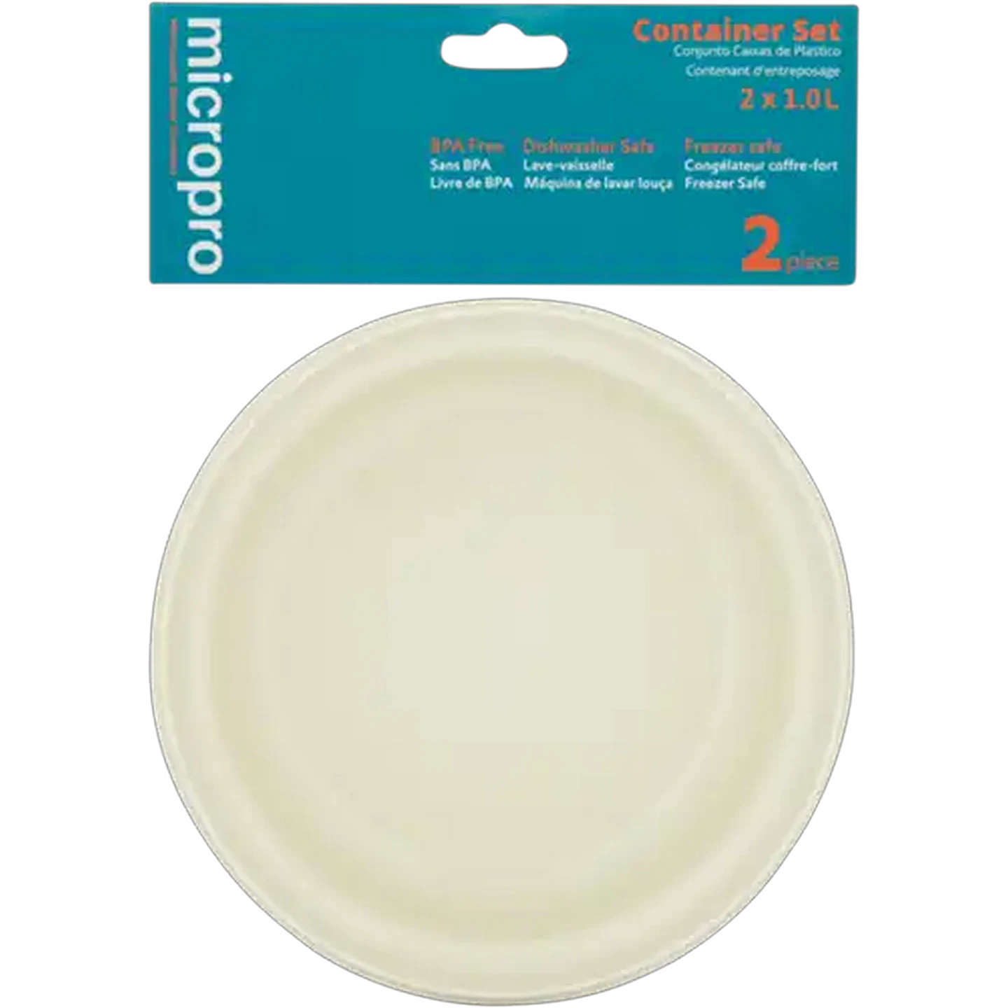 Image of Micropro Round Container Set 2-Pack