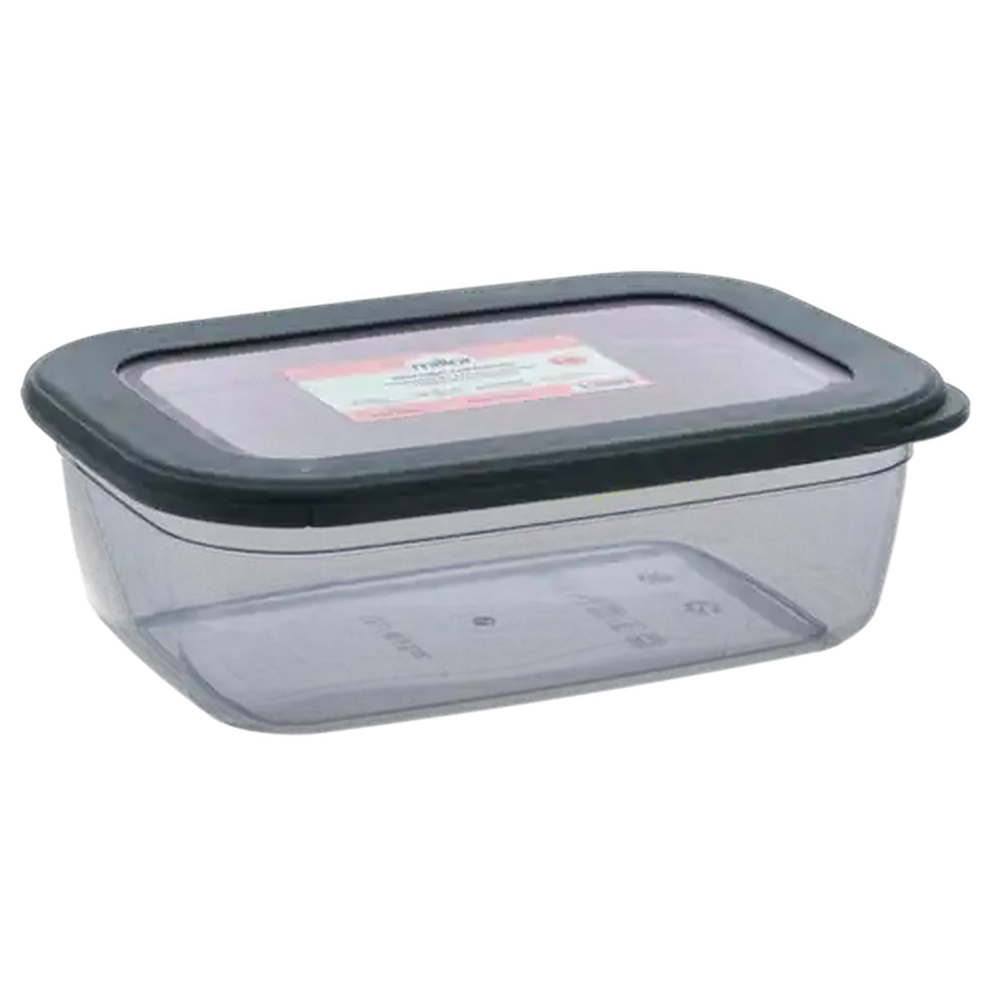 Image of Millor Plastic Rectangular Container 1.2L