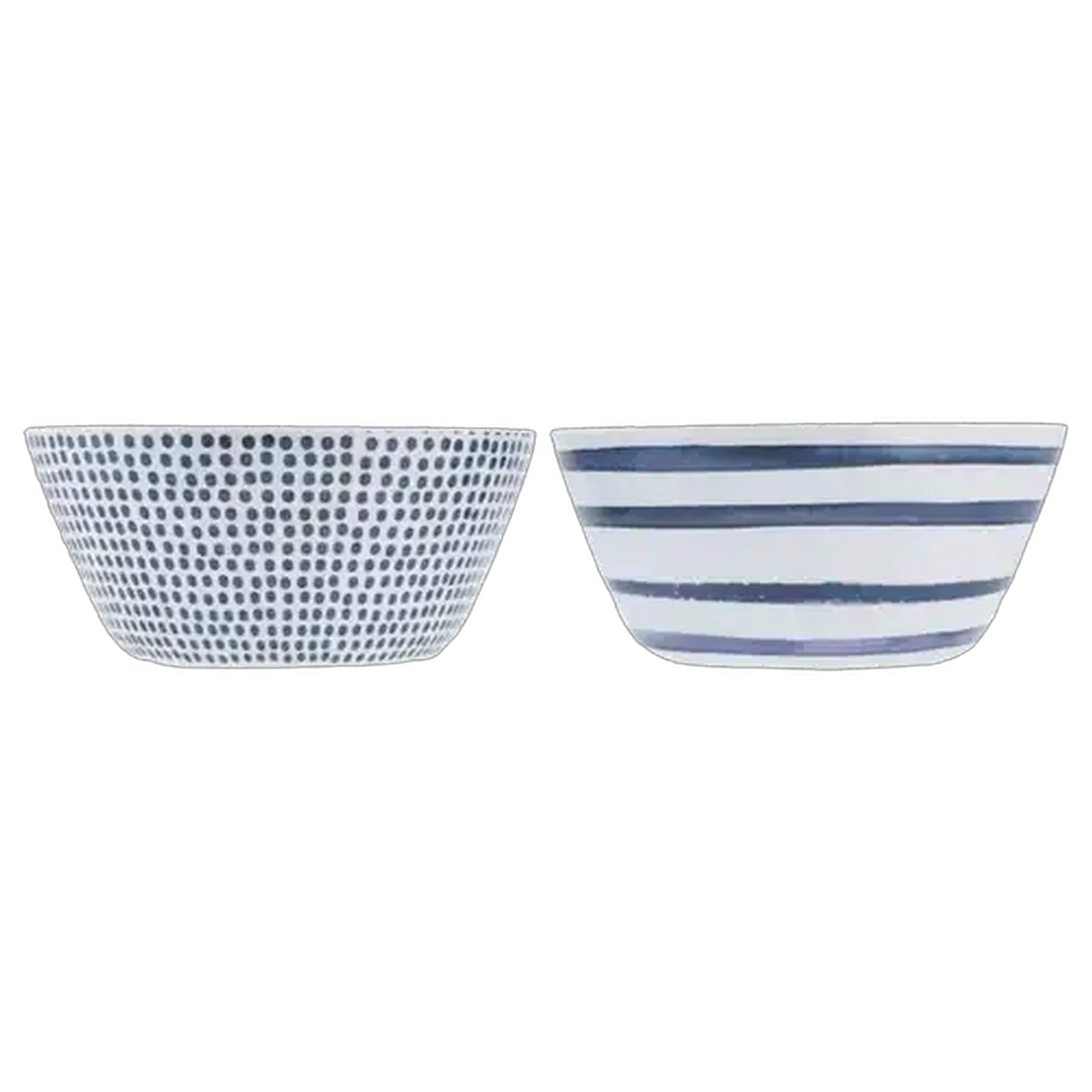 Image of Melamine Mix Beach House Blue Salad Bowl