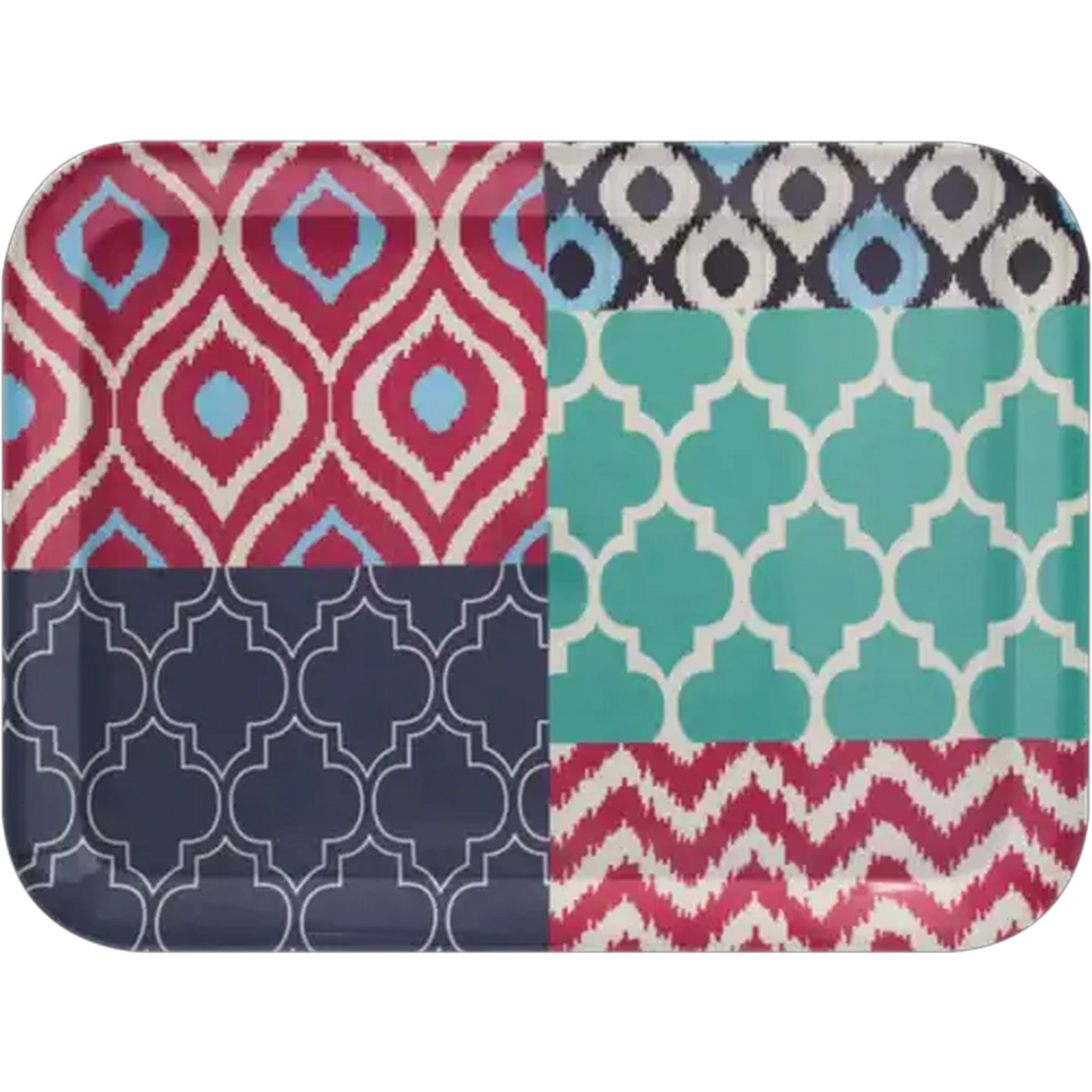 Image of Melamine Tray 43.5 x 32.5cm (Colour May Vary)