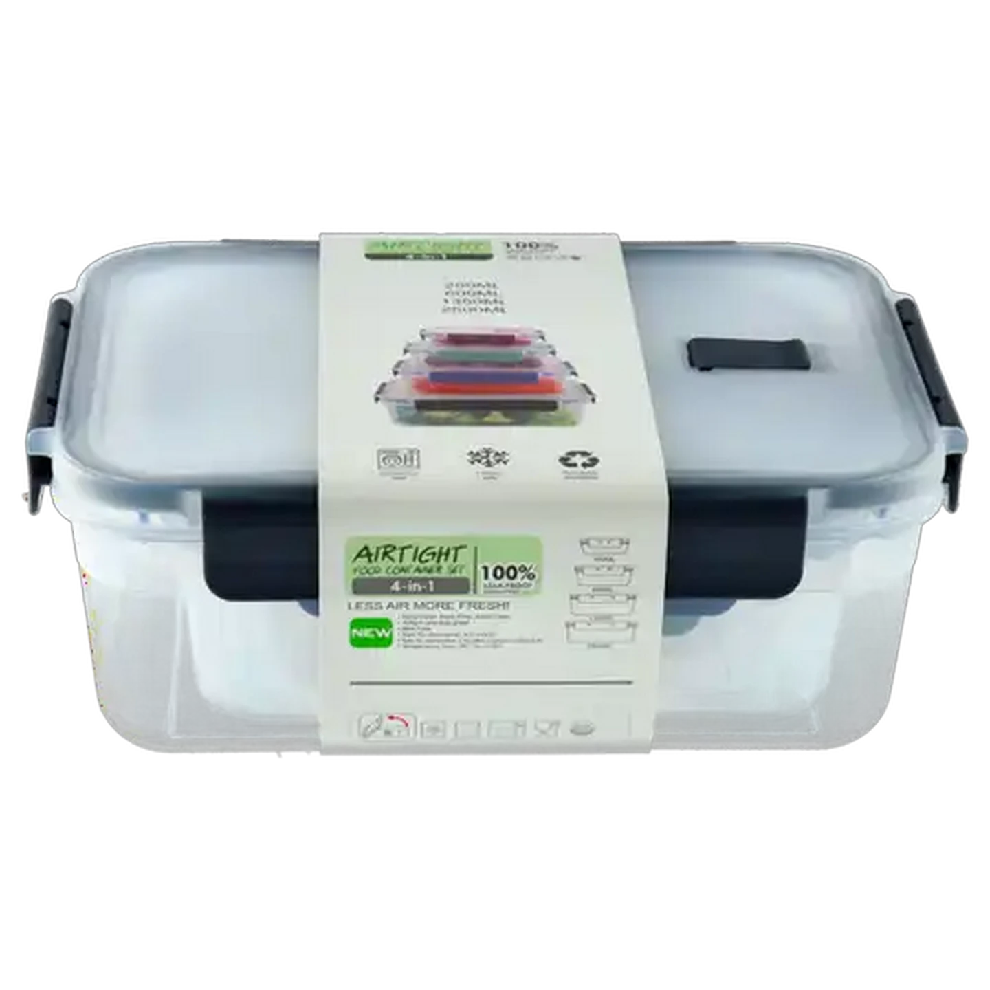 Image of Gelin 4-in-1 Airtight Food Container Set With Vent
