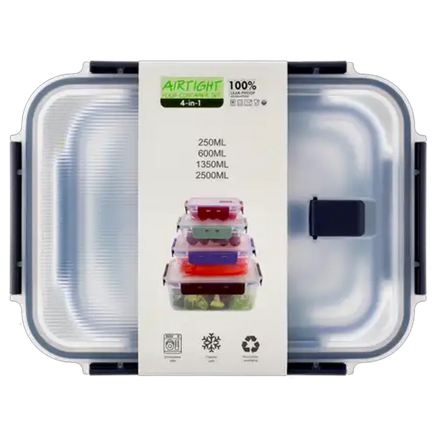Image of Gelin 4-in-1 Airtight Food Container Set With Vent