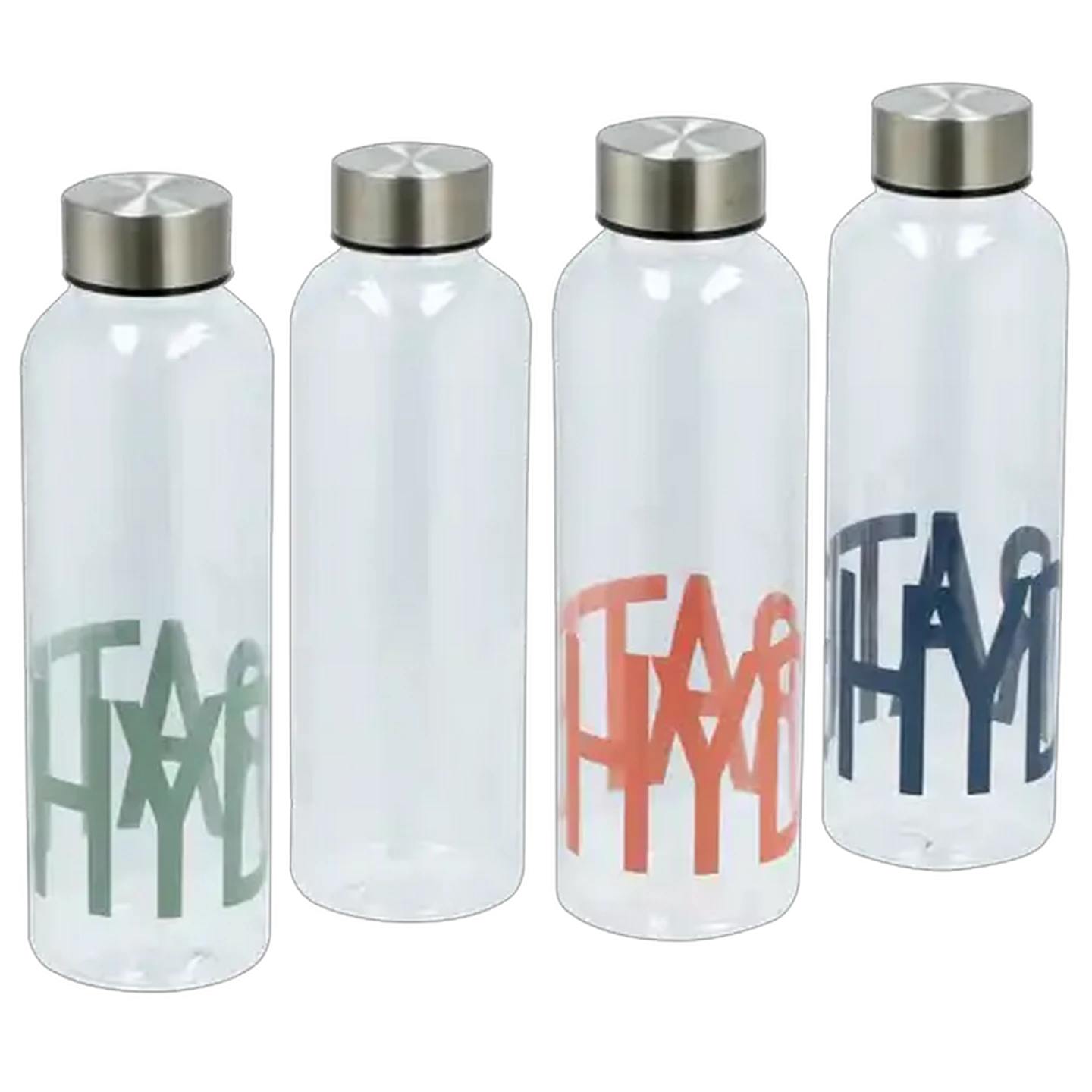 Image of Aqua Bottle with Stainless Steel Lid 500ml (Colour May Vary)