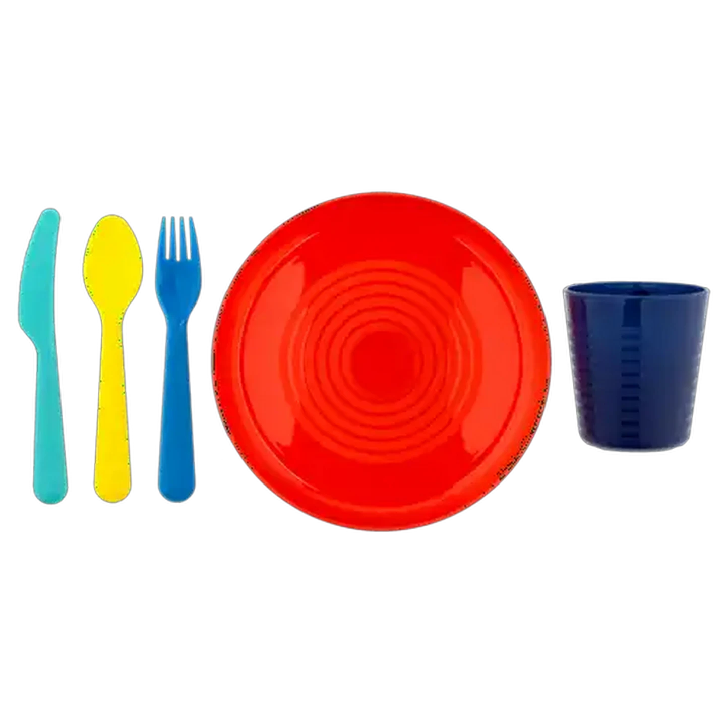 Image of Multicoloured Picnic Set 30 Piece