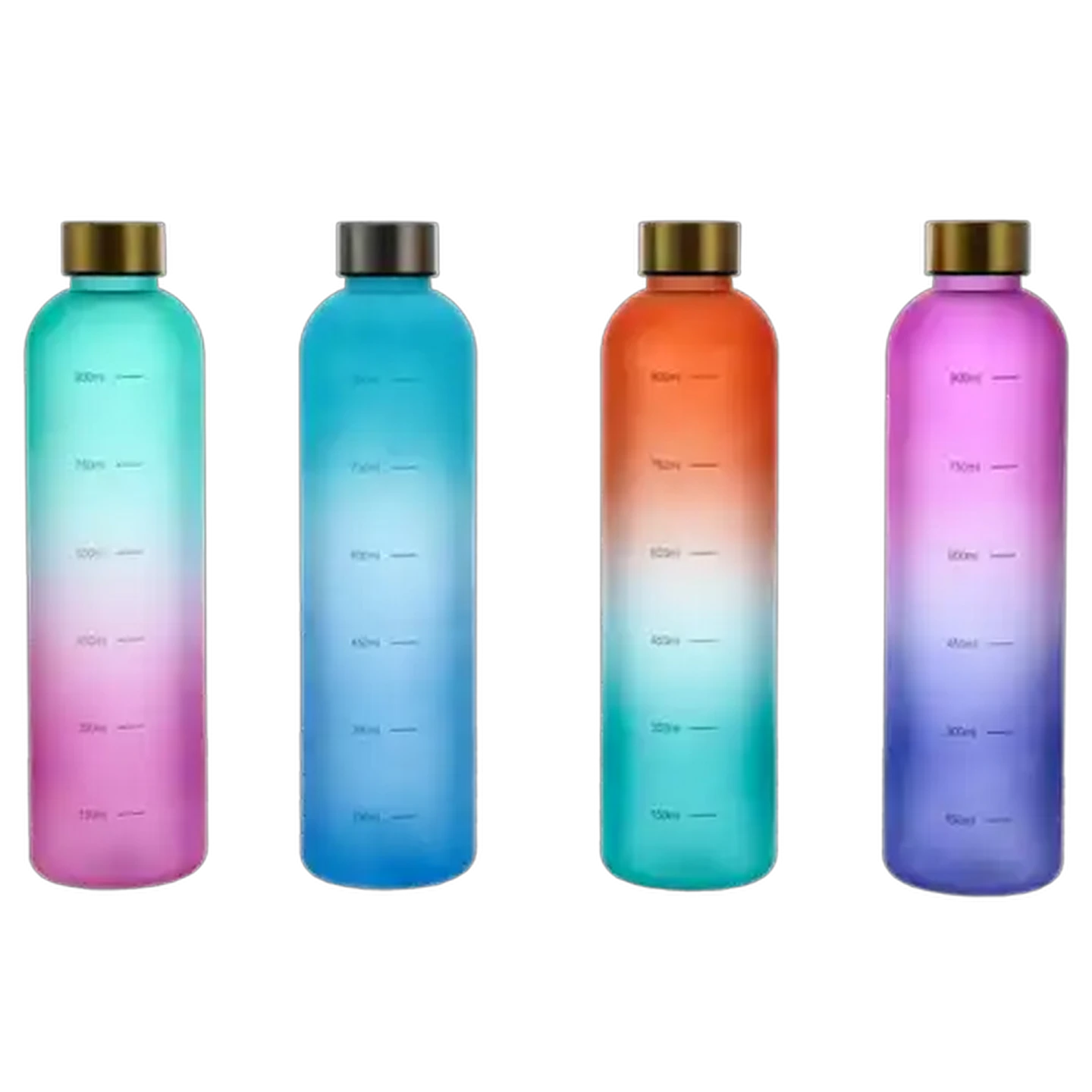 Image of Ombre Tritan Water Bottle 1L (Colour May Vary)