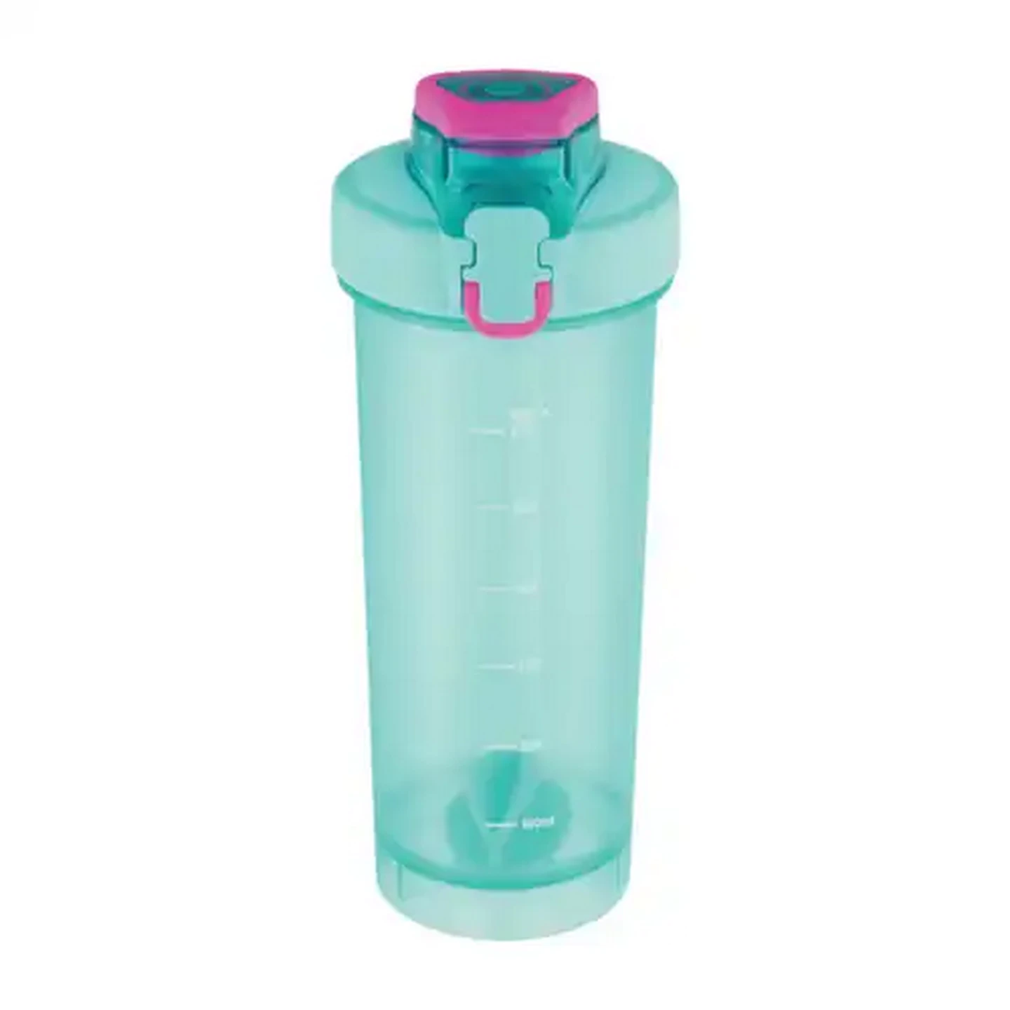 Image of Gym Protein Plastic Bottle with Straw 800ml (Colour May Vary)