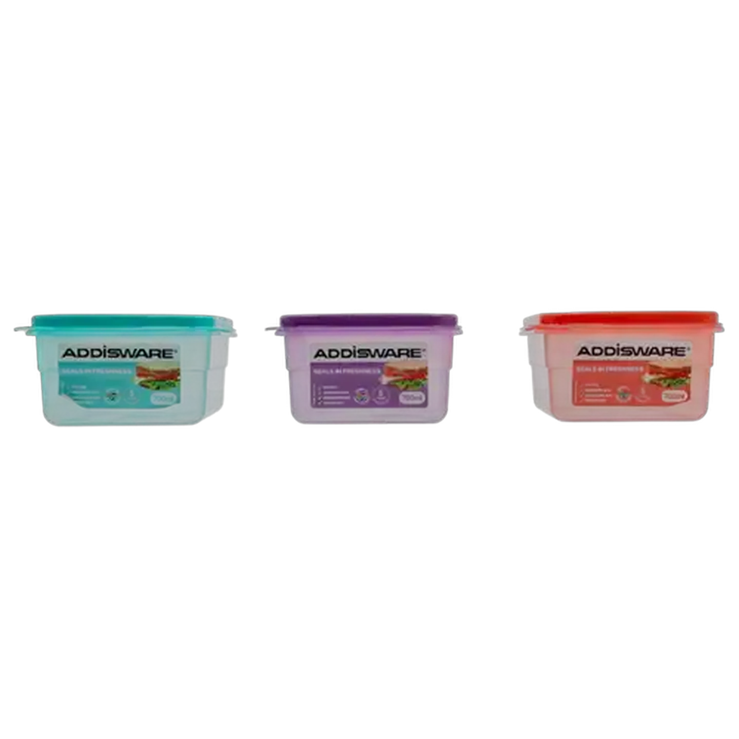 Image of ADDIS Square Container 700ml (Colour May Vary)