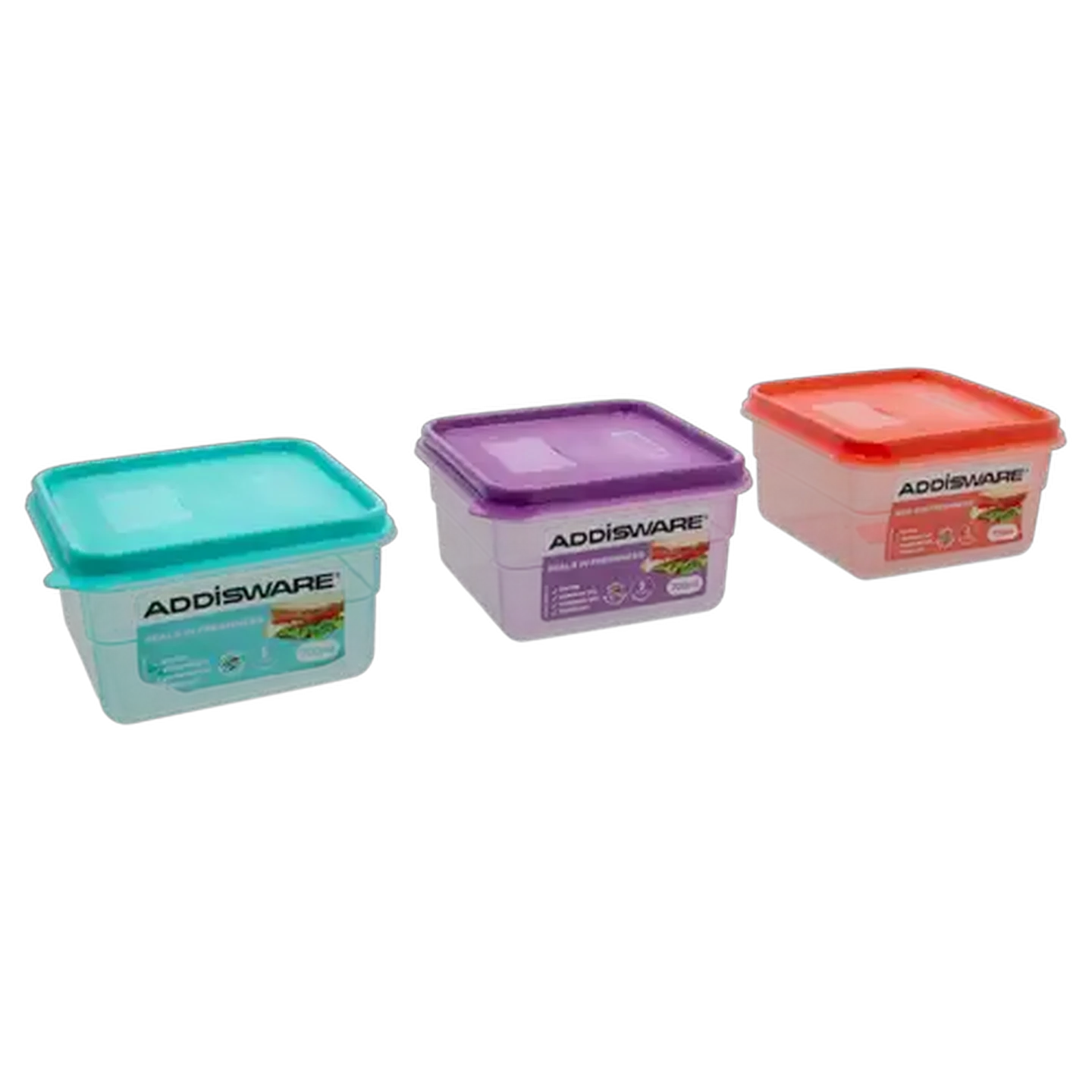 Image of ADDIS Square Container 700ml (Colour May Vary)