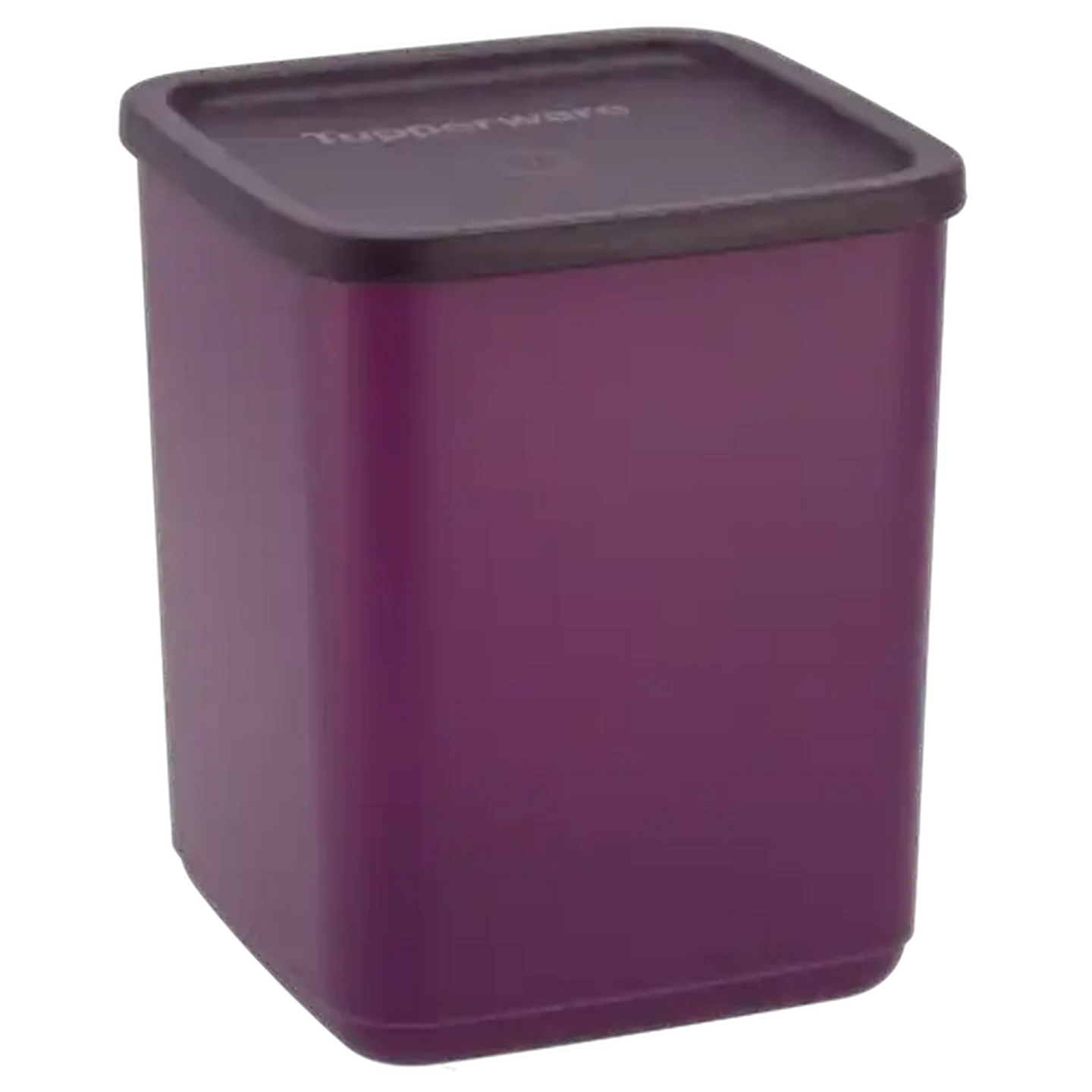 Image of Tupperware Purple Stacking Square Storage Container 1.8L