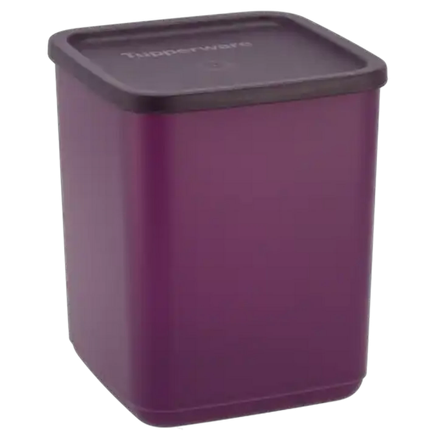 Image of Tupperware Purple Stacking Square Storage Container 1.8L