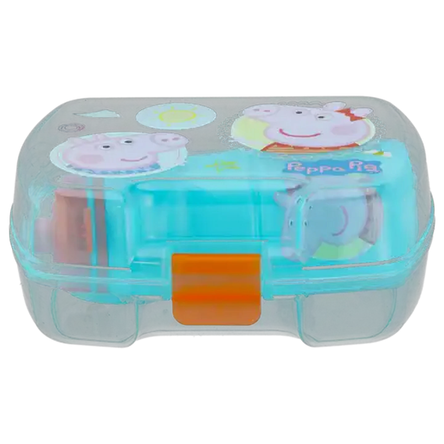 Image of Peppa Pig Pastel Lunch Box & Bottle Set 2 Piece