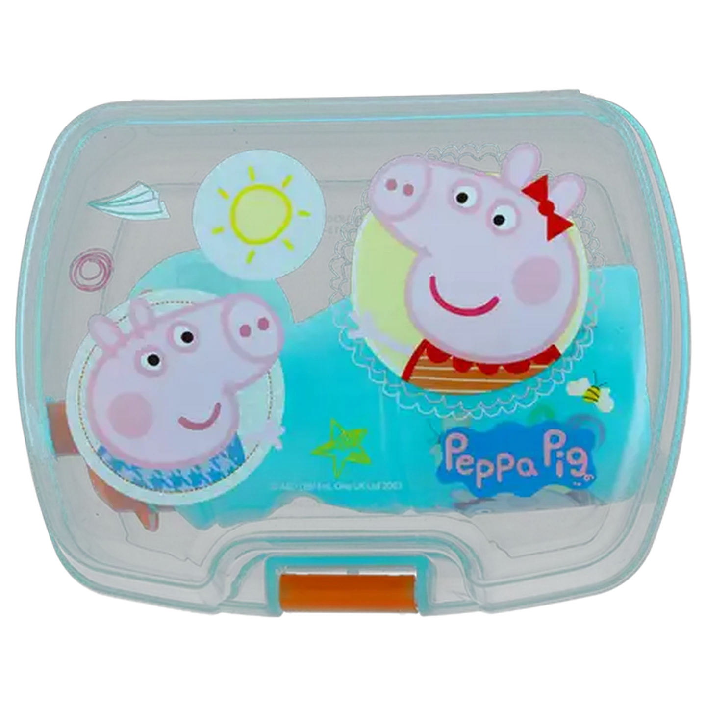 Image of Peppa Pig Pastel Lunch Box & Bottle Set 2 Piece