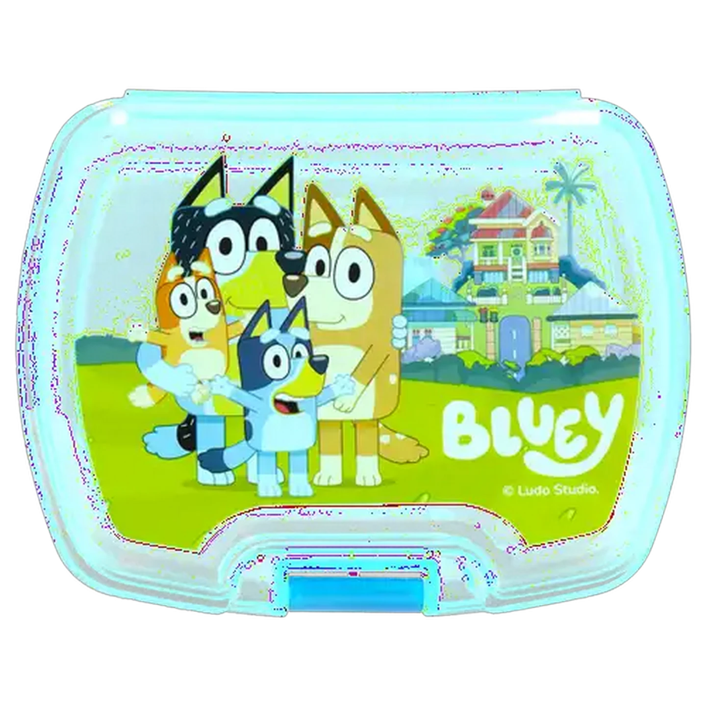 Image of Bluey Blue Premium Lunch Box