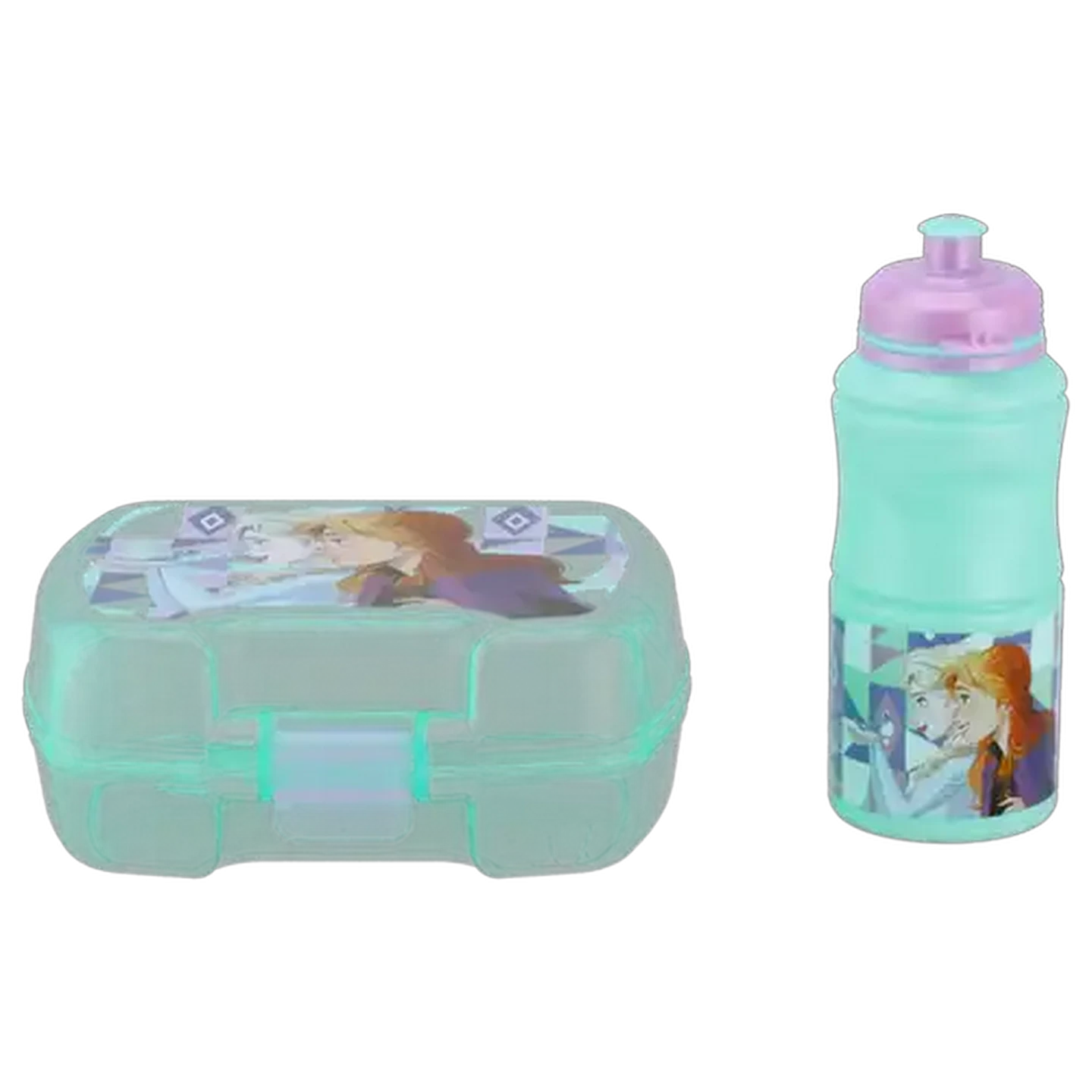 Image of Frozen Pastel Lunchbox & Bottle Set 2 Piece